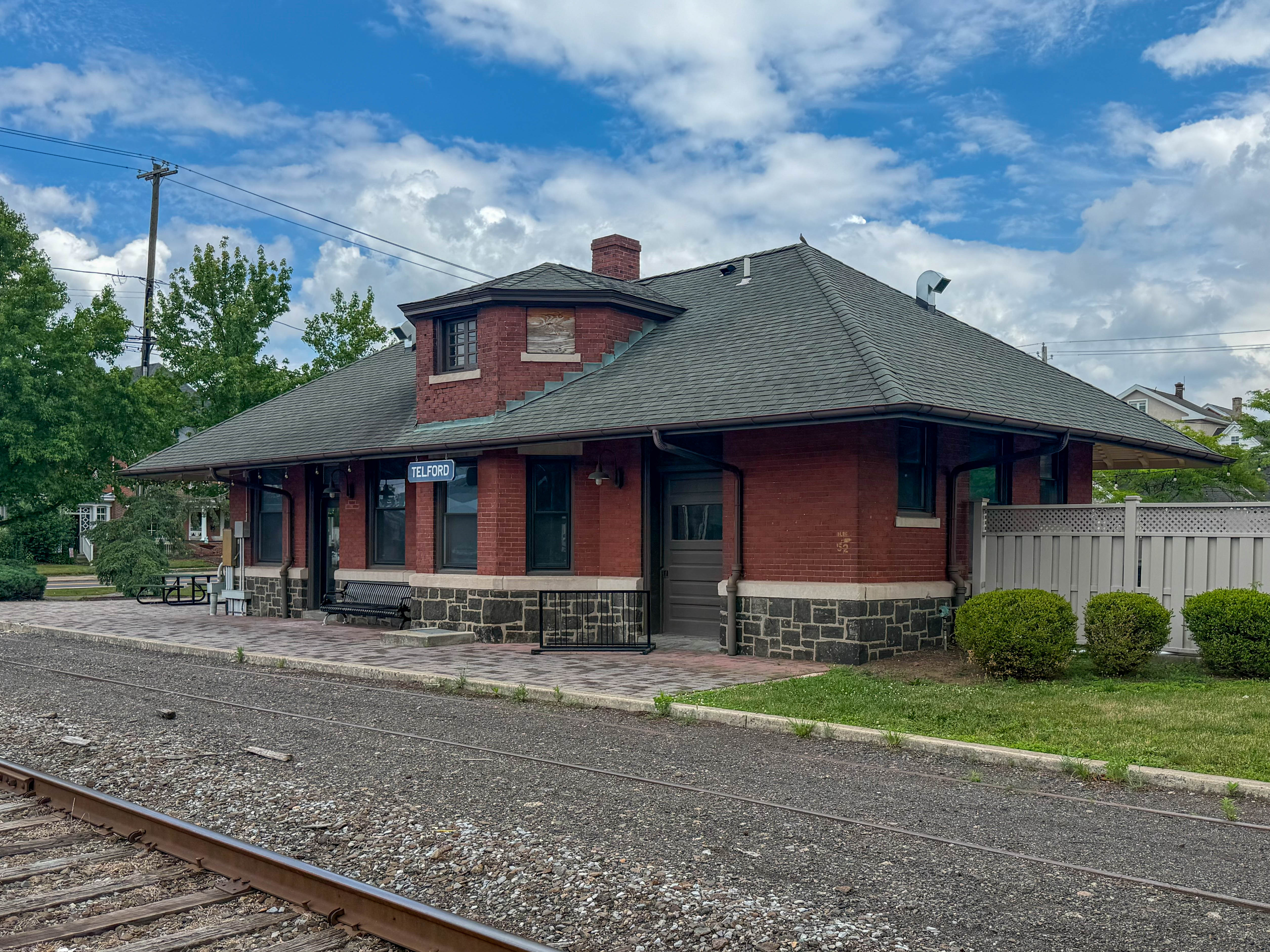 Telford Train Station at 50 N Main Street in Telford, PA serving the local community
