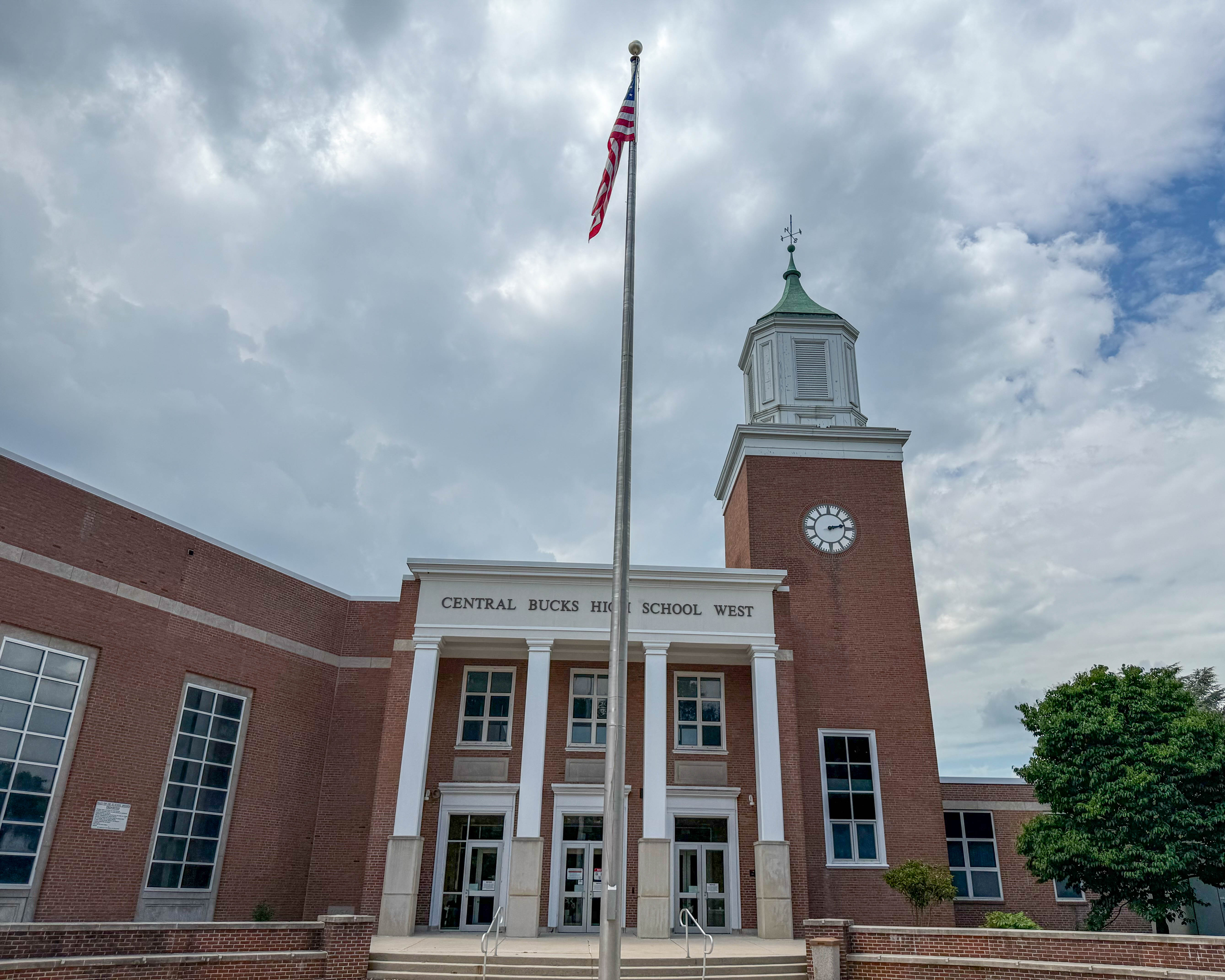 Central Bucks West High School at 375 W Court Street in Doylestown, PA serving the local community