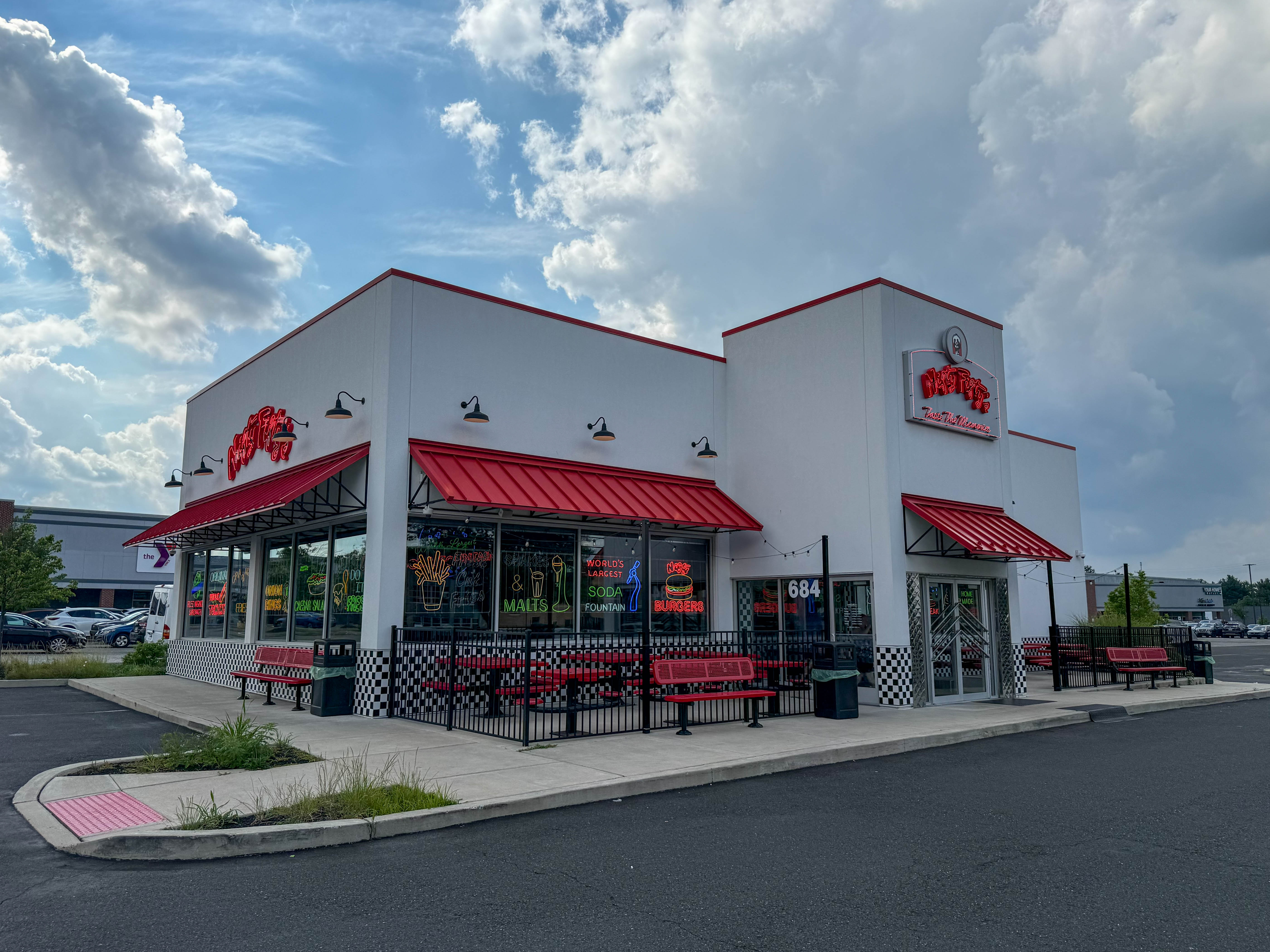 Nifty Fifty's at 684 York Road in Warminster, PA serving the local community
