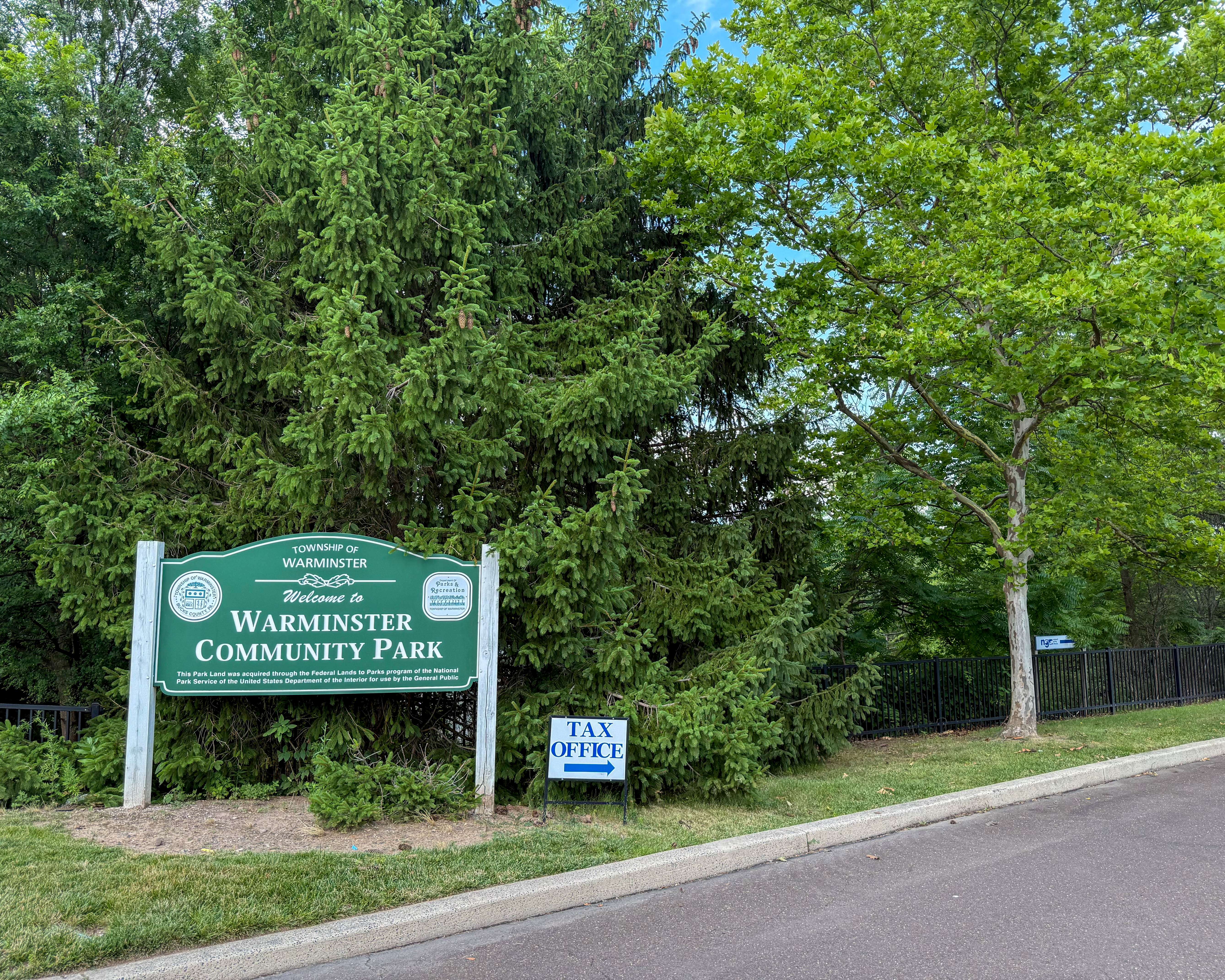 Warminster Community Park at 300 Veterans Way in Warminster, PA serving the local community