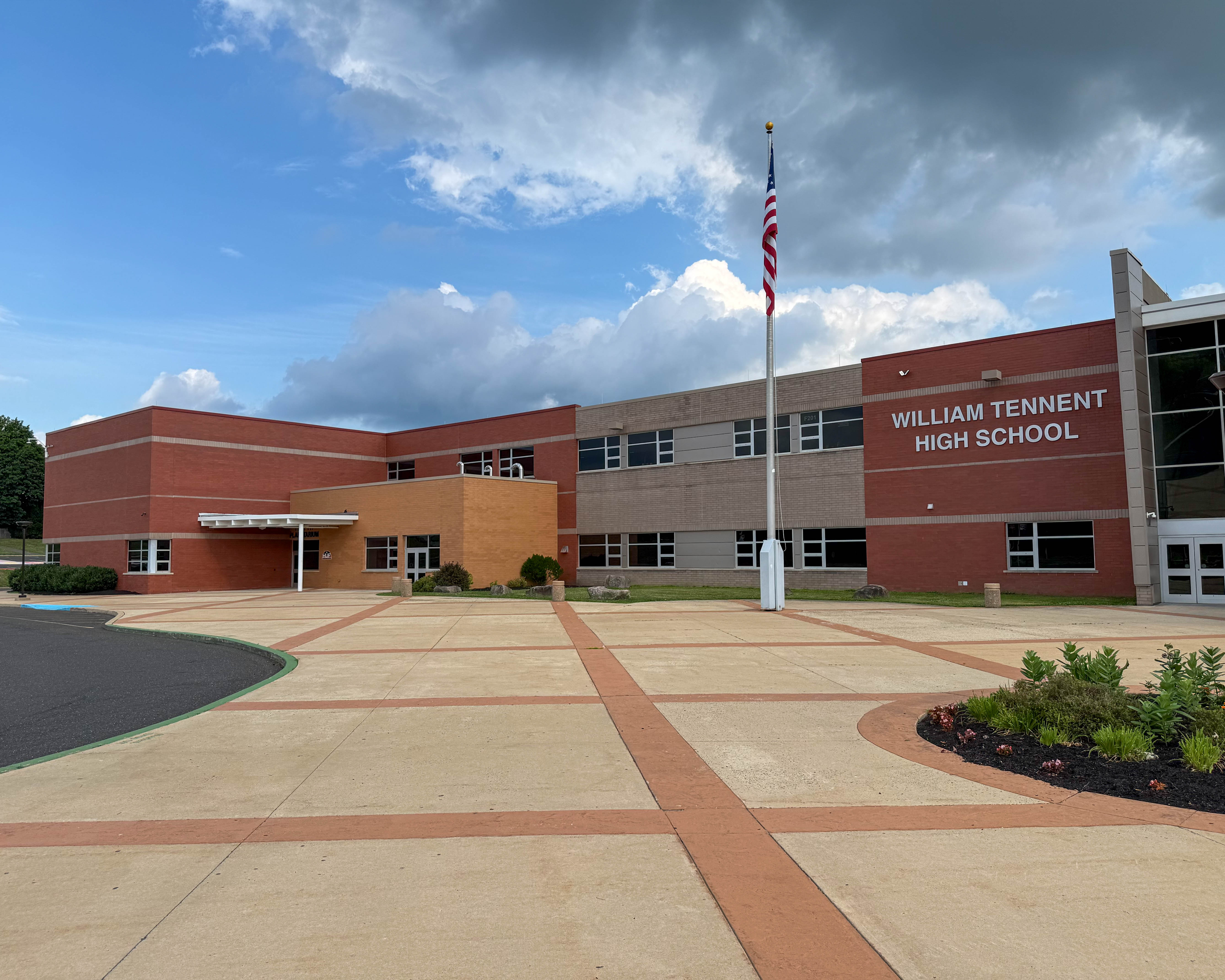 William Tennent High School at 333 Centennial Road in Ivyland, PA serving the local community
