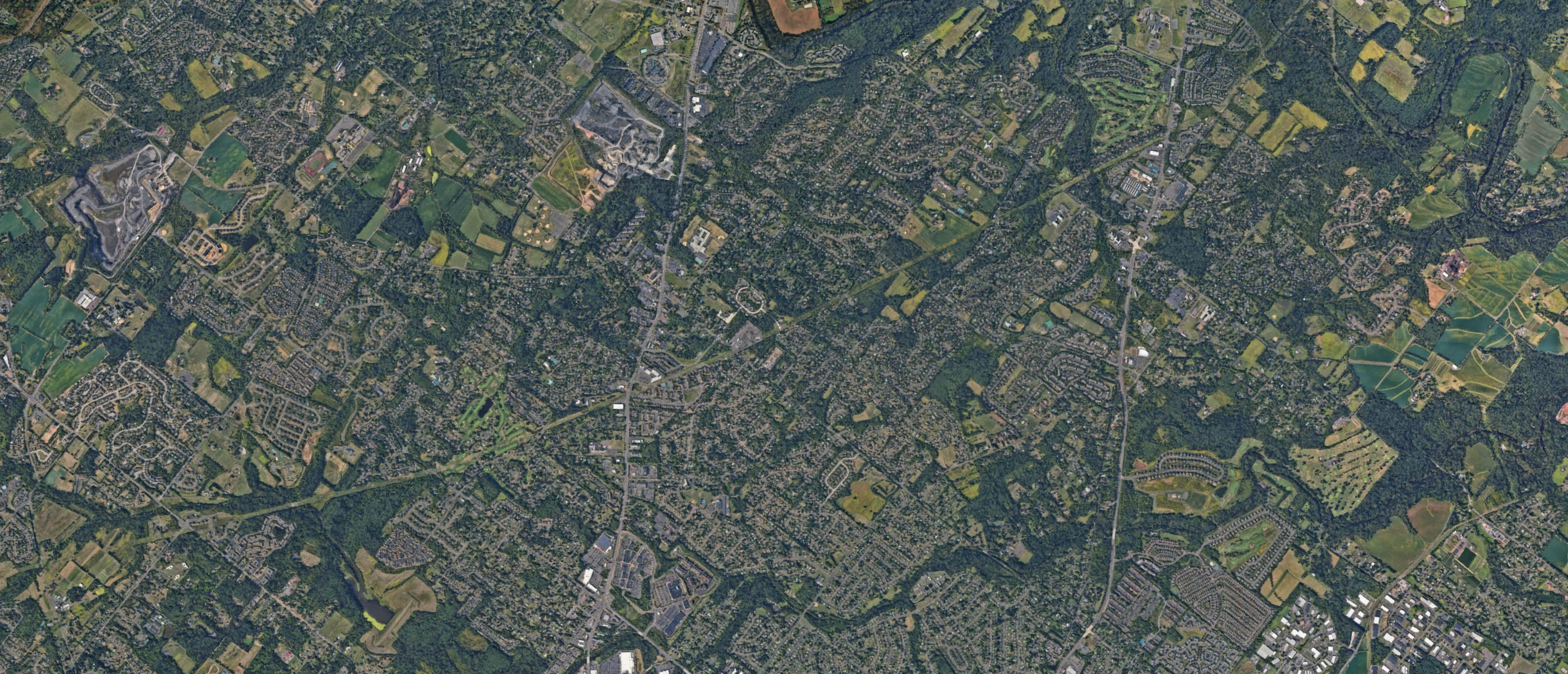 Map of Warrington, Pennsylvania serving the local community