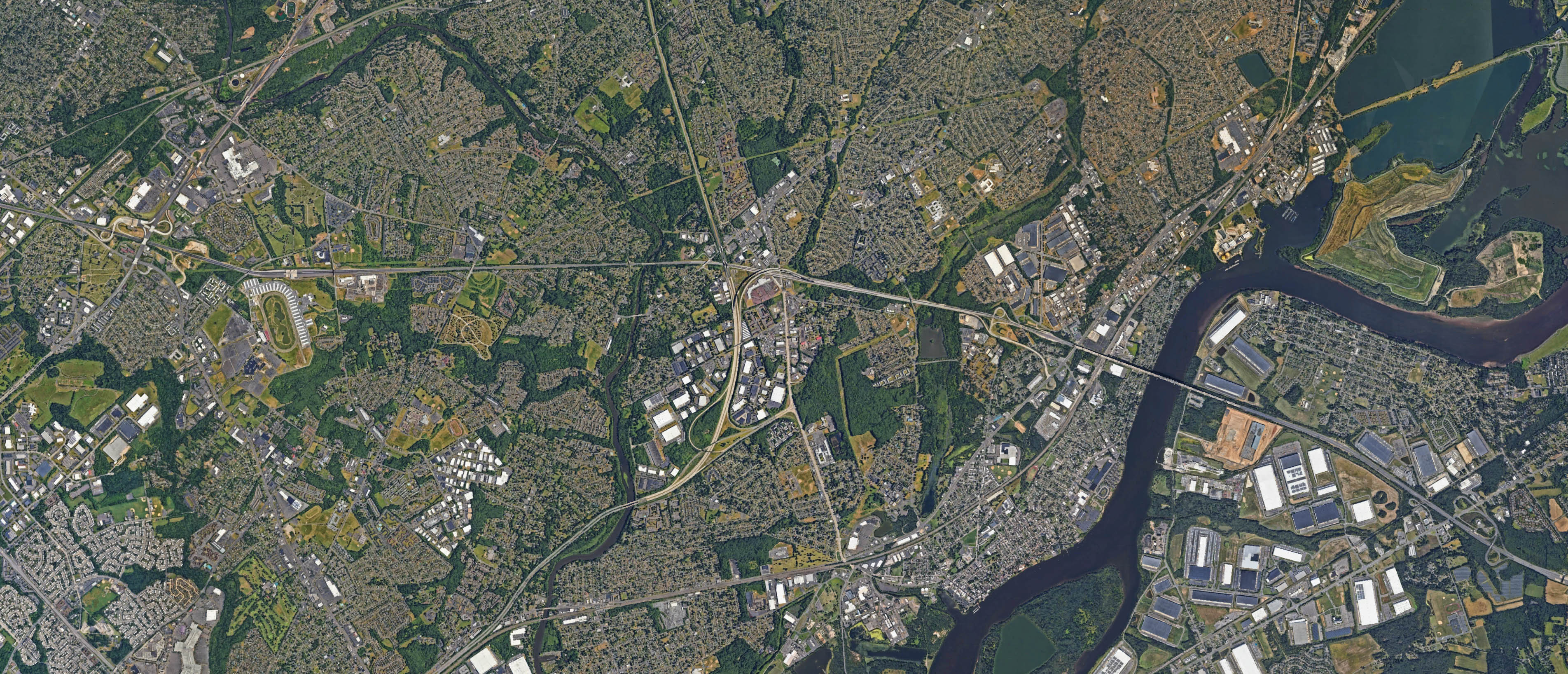 Map of Bensalem, Pennsylvania serving the local community