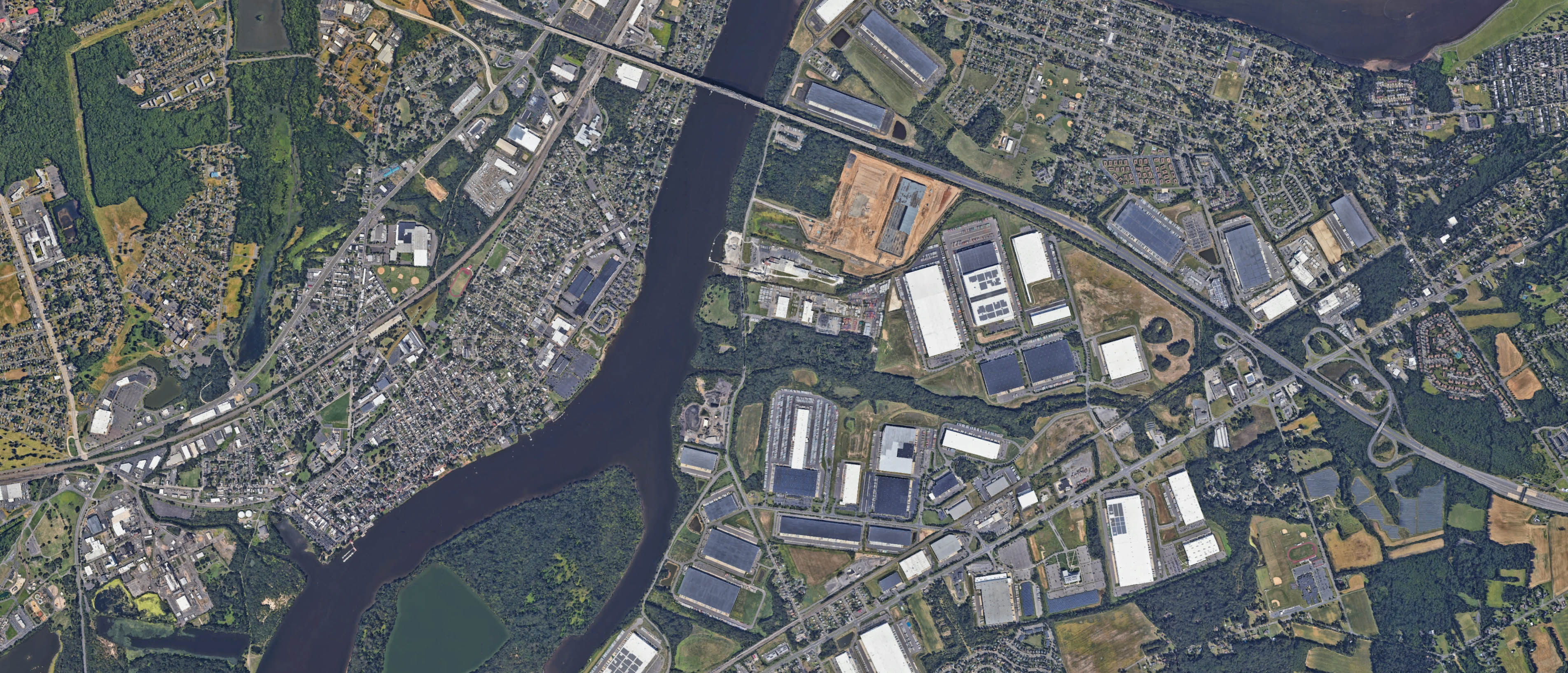 Map of Bristol, Pennsylvania serving the local community