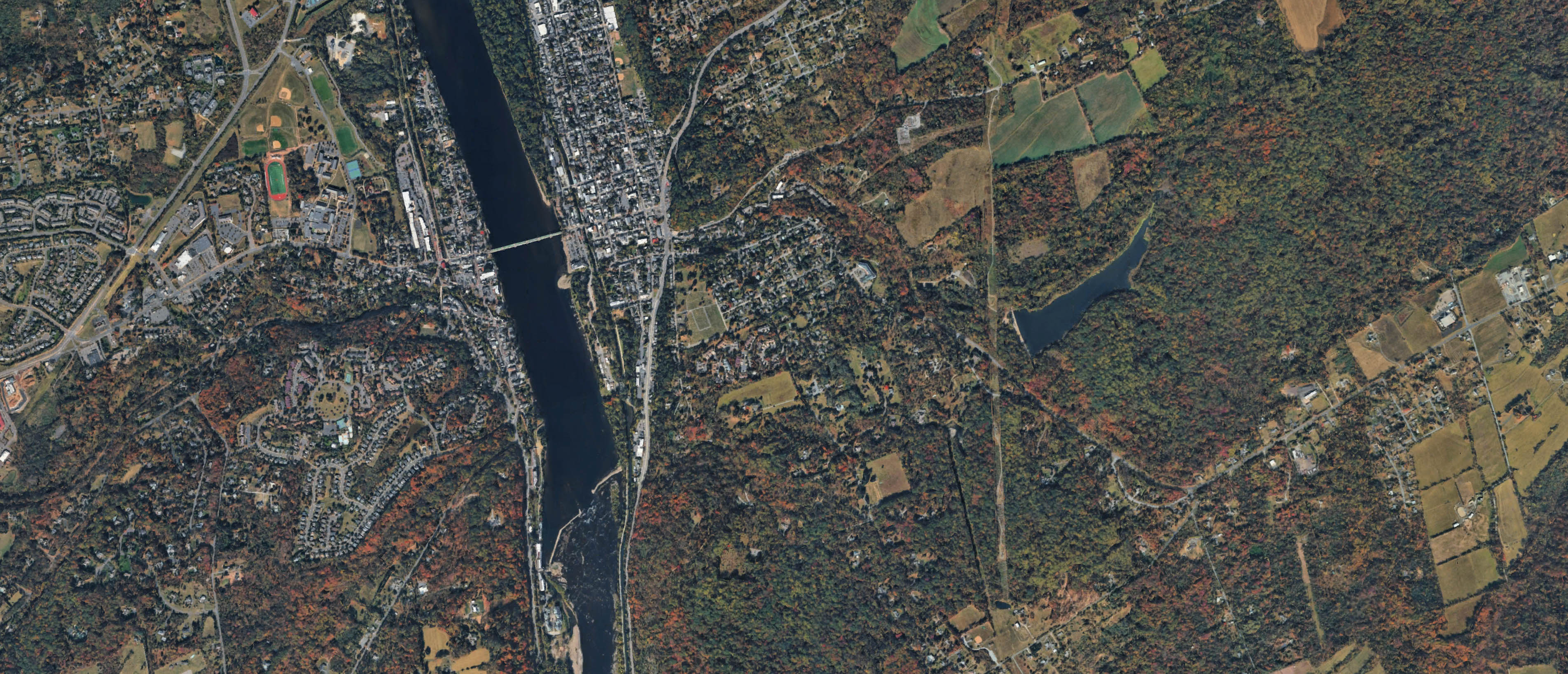 Map of New Hope, Pennsylvania serving the local community