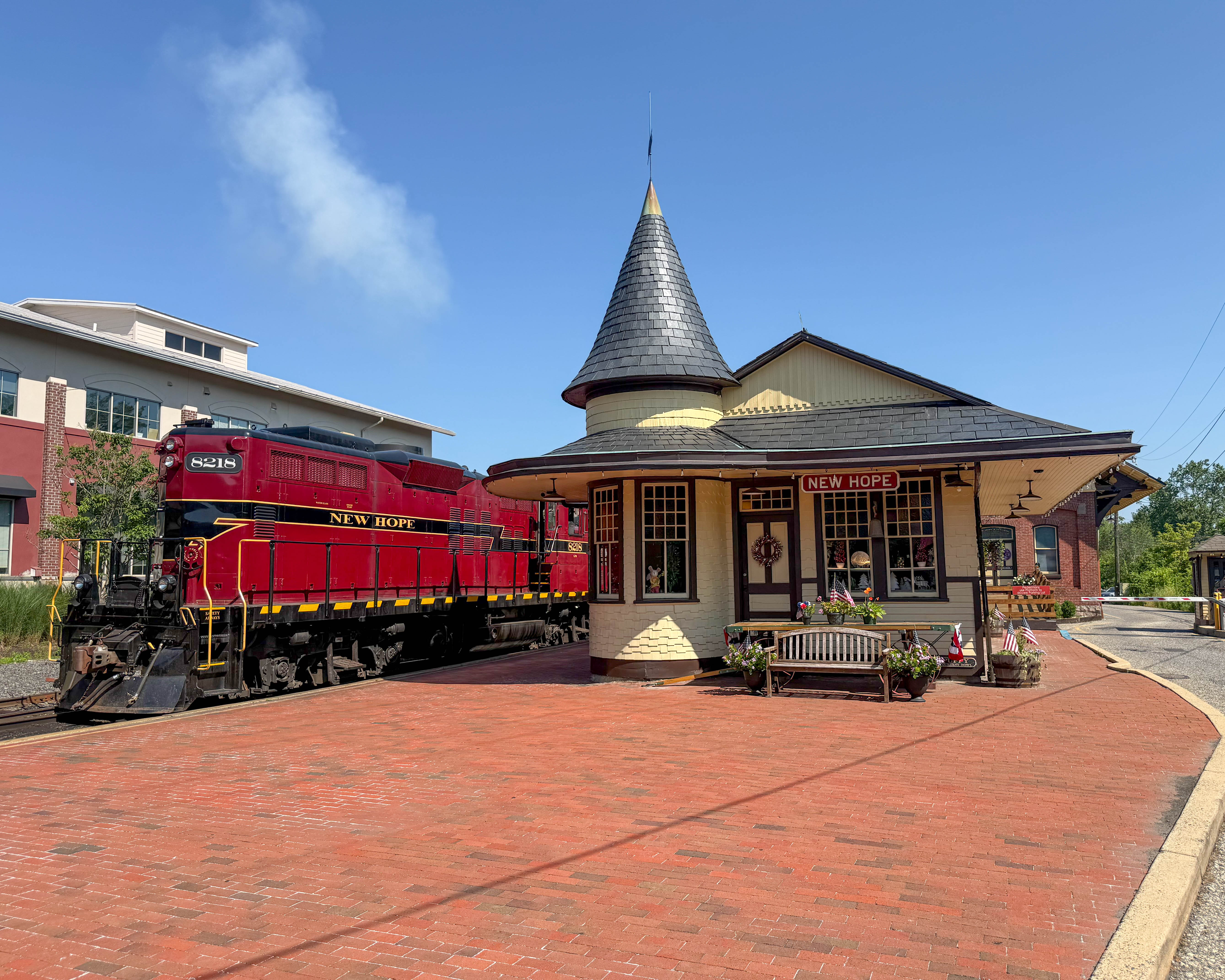 New Hope Railroad at 32 W Bridge Street in New Hope, PA serving the local community