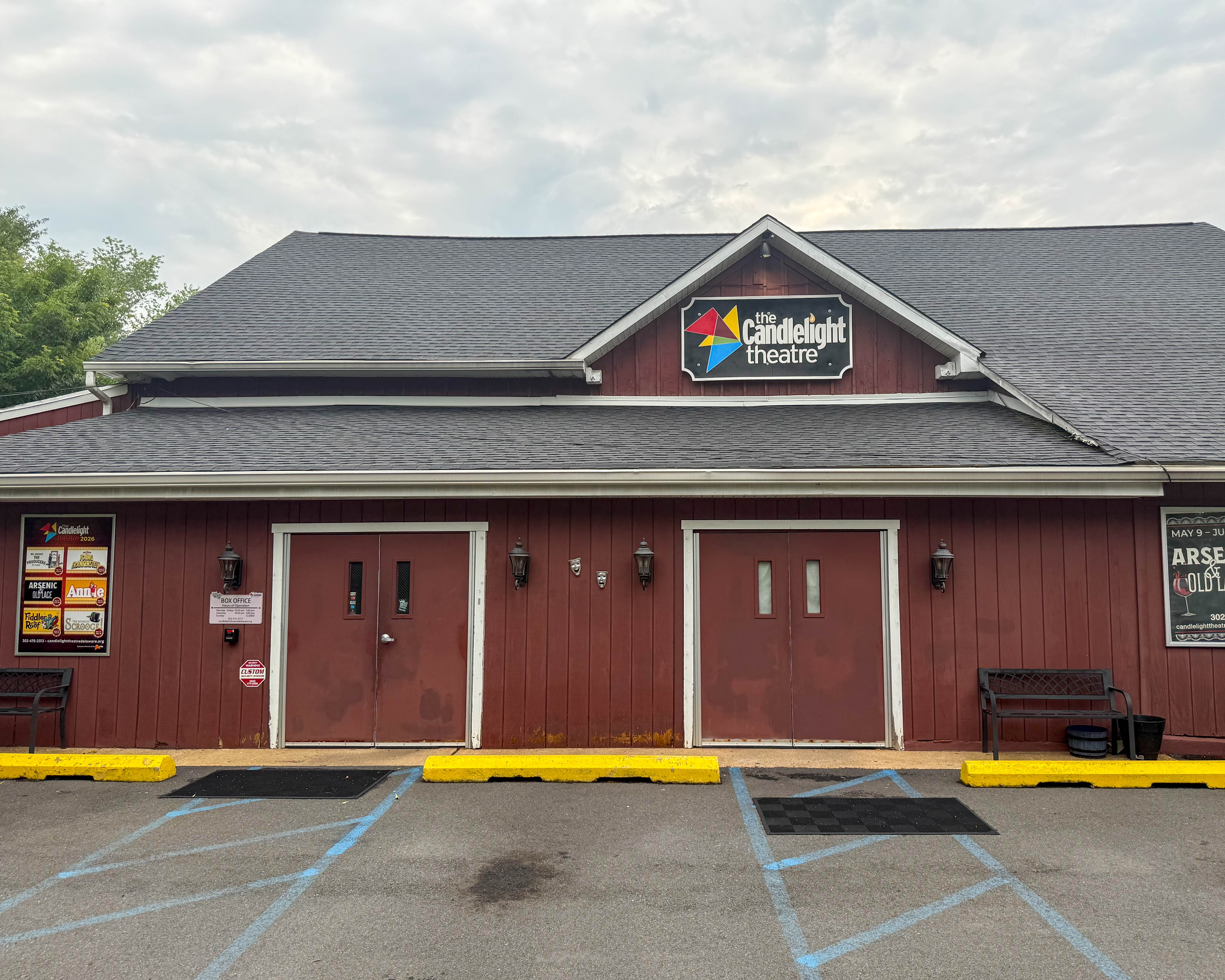 The Candlelight Theater at 2208 Millers Road in Wilmington, DE serving the local community