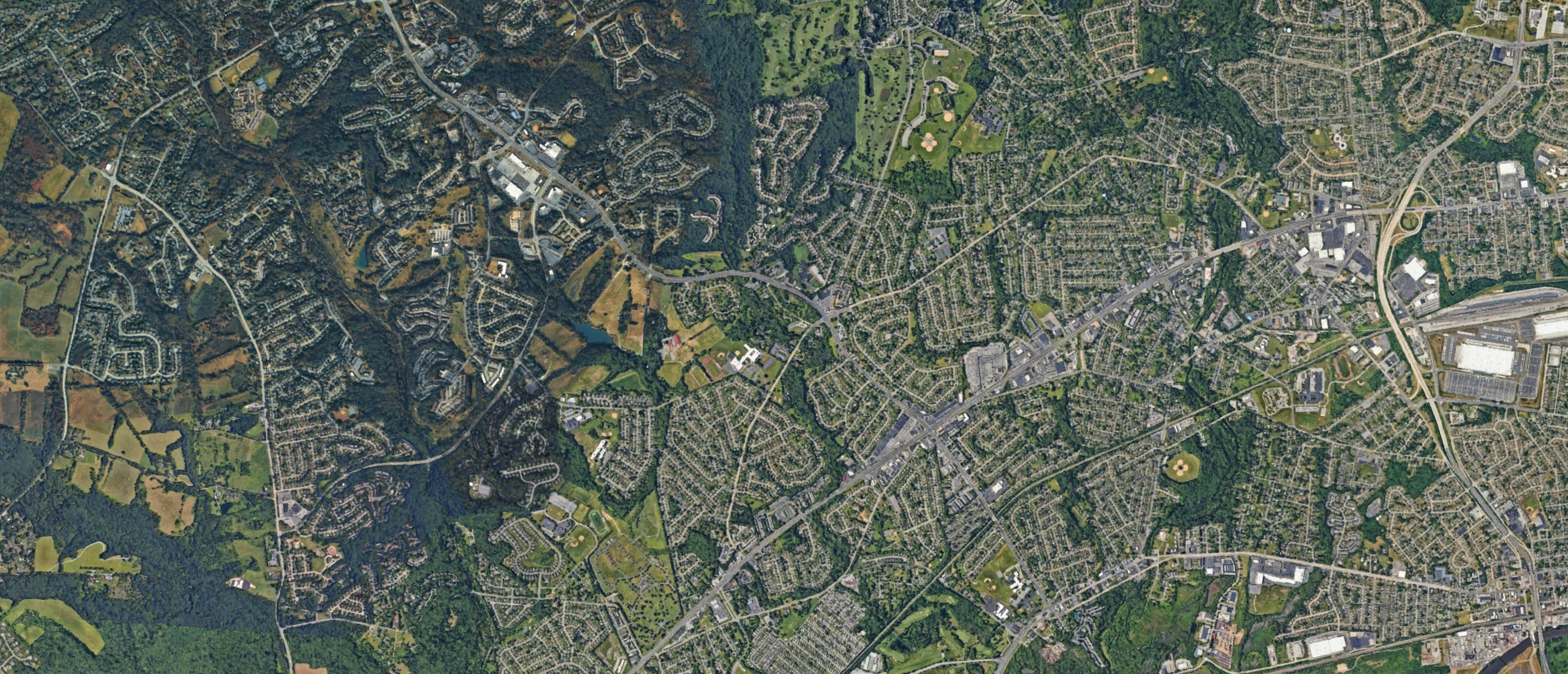 Map of Pike Creek, Delaware serving the local community