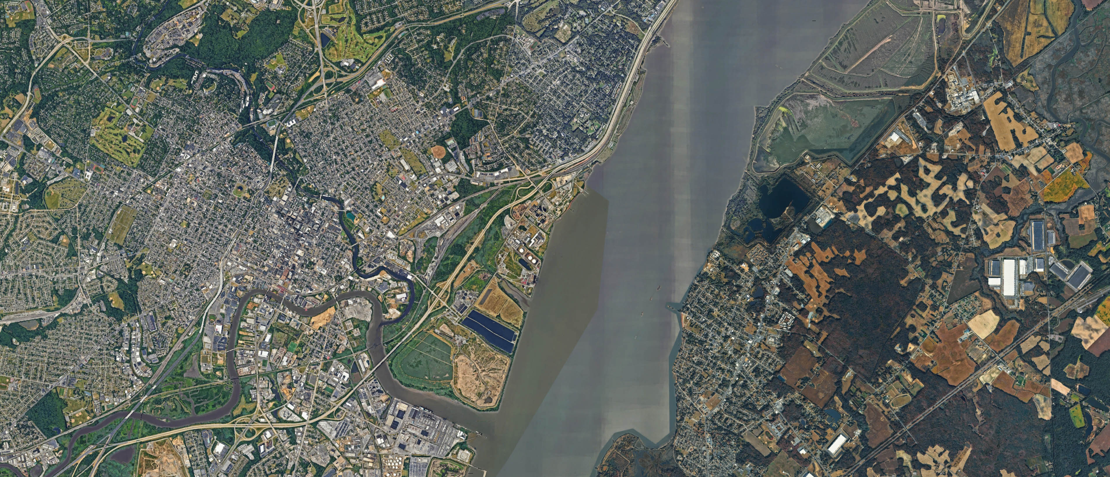 Map of Wilmington, Delaware serving the local community