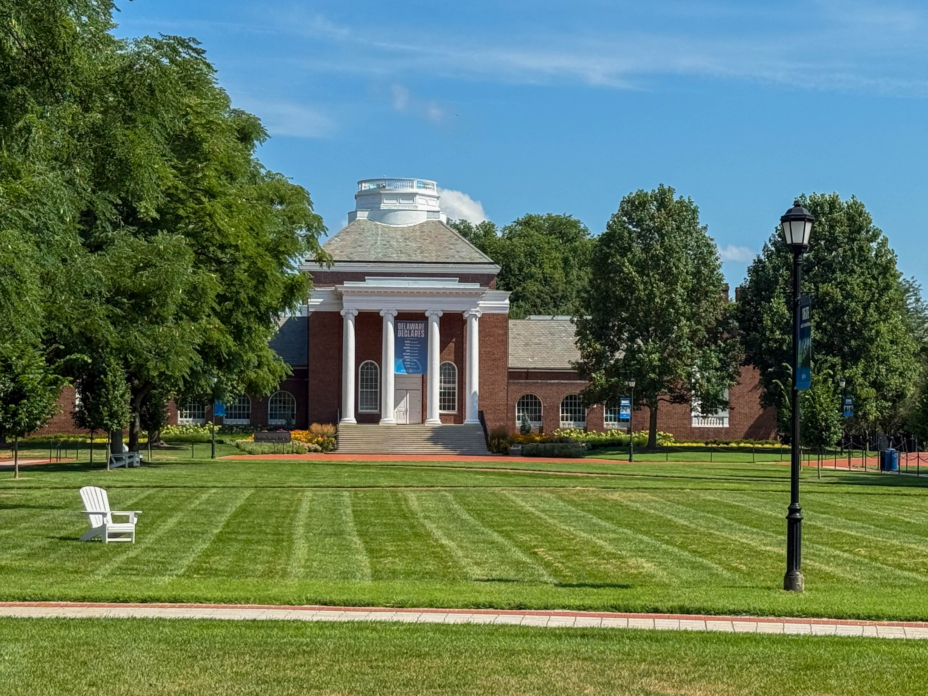 Memoiral Hall at 170 The Green in Newark, DE serving the local community