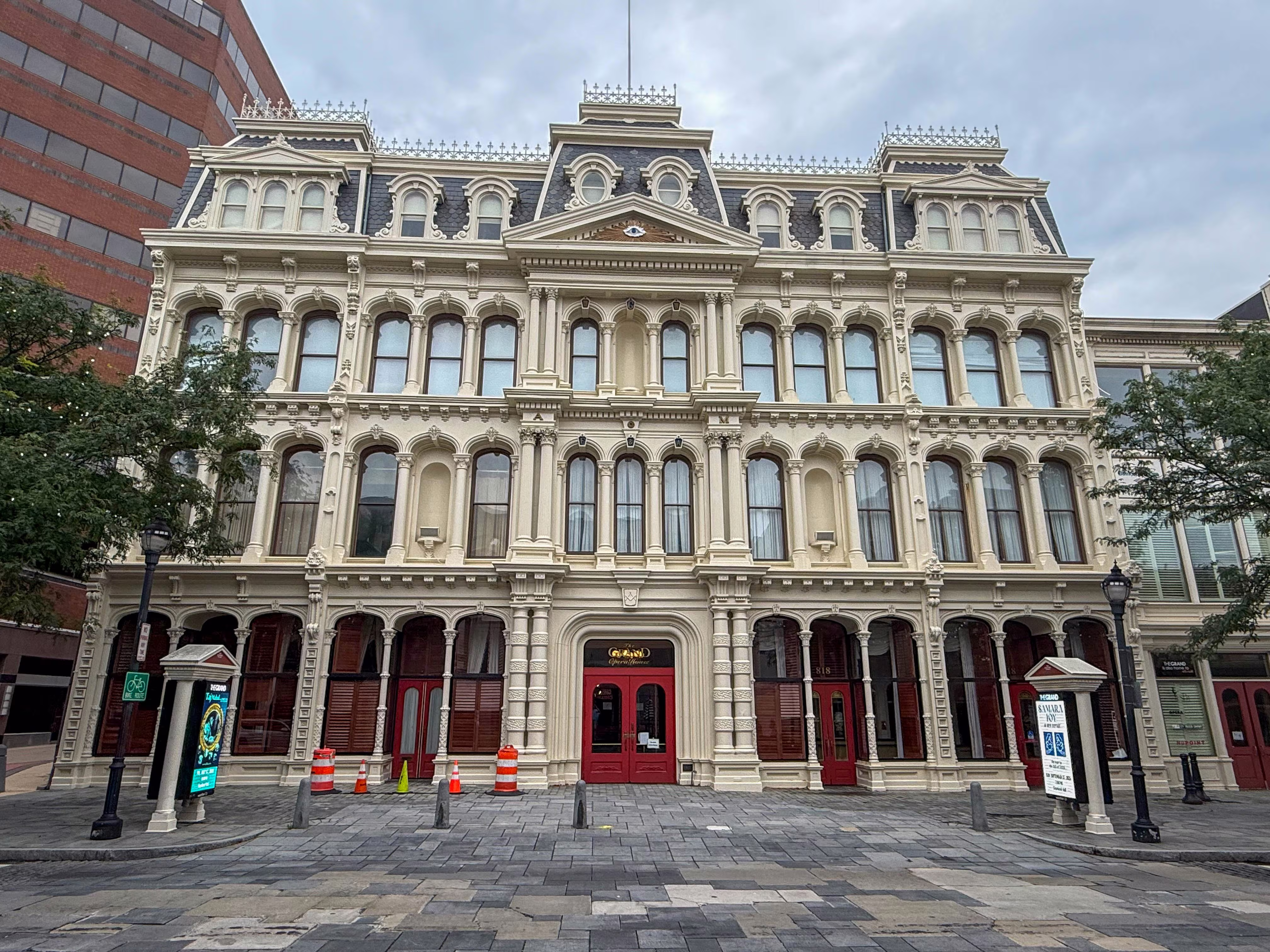 The Grand Opera House at 818 N Market Street in Wilmington, DE serving the local community