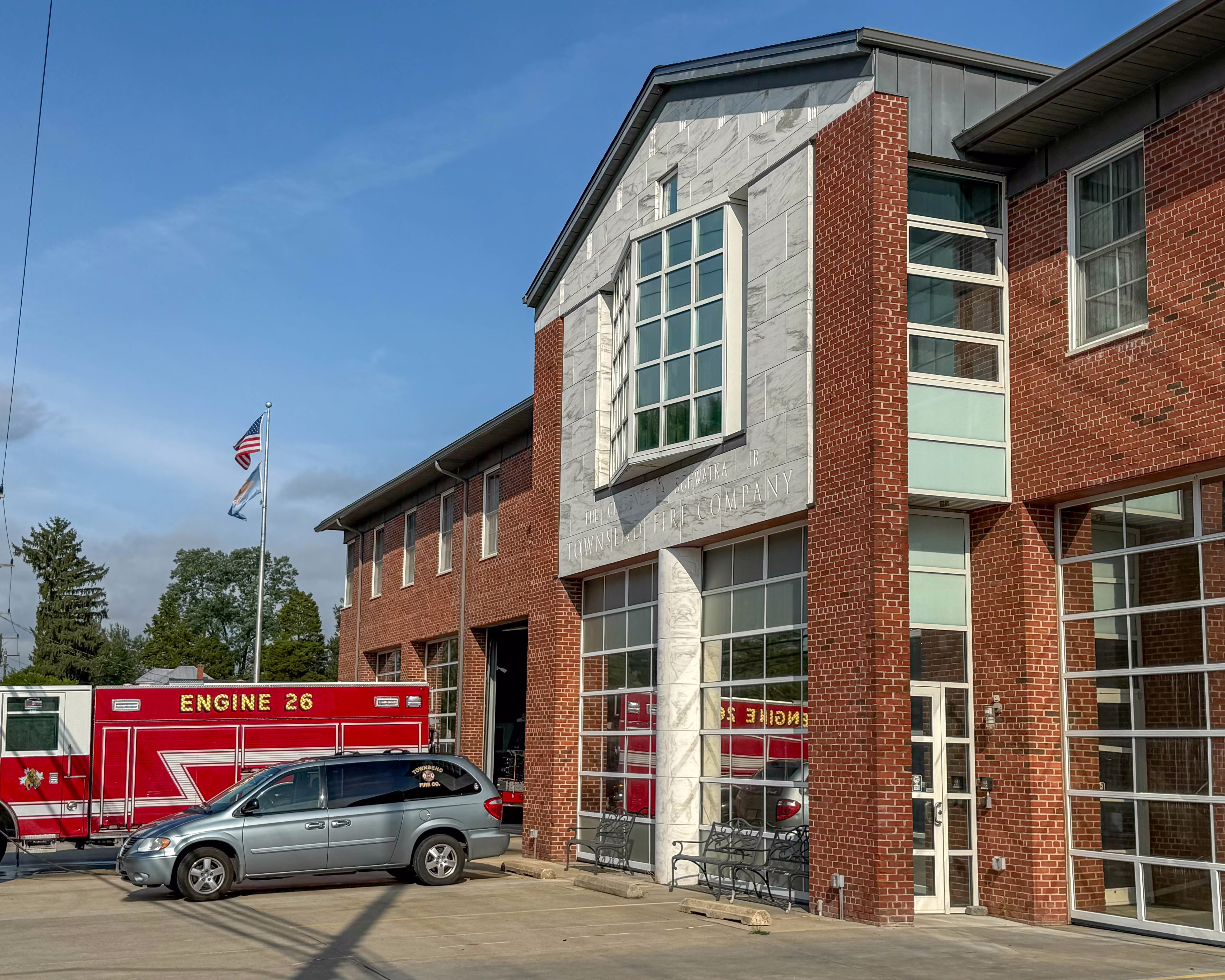 Townsend Fire Company, Station 26 at 107 Main Street in Townsend, DE serving the local community