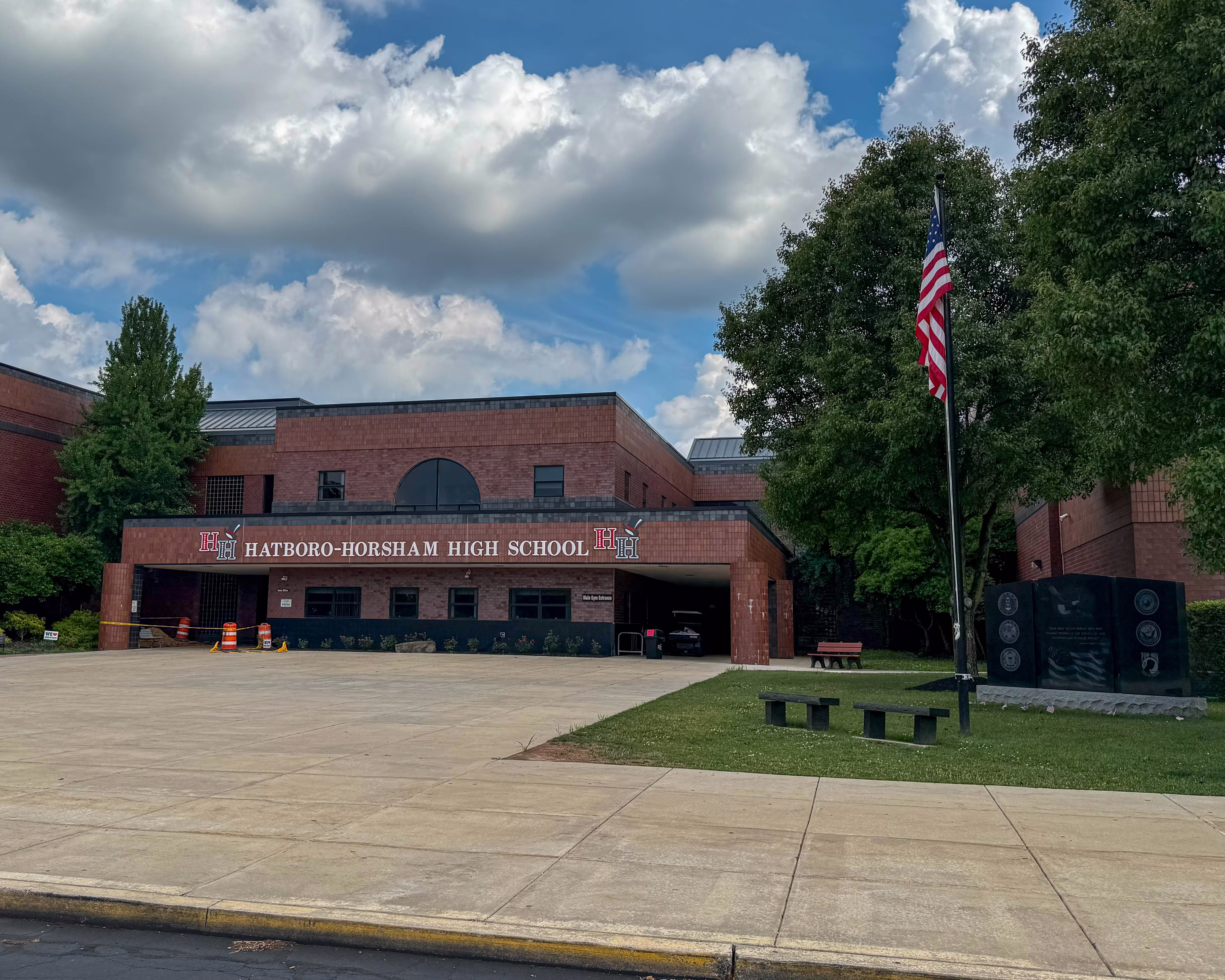 Hatboro-Horsham Senior High School at 899 Horsham Road in Horsham, PA serving the local community