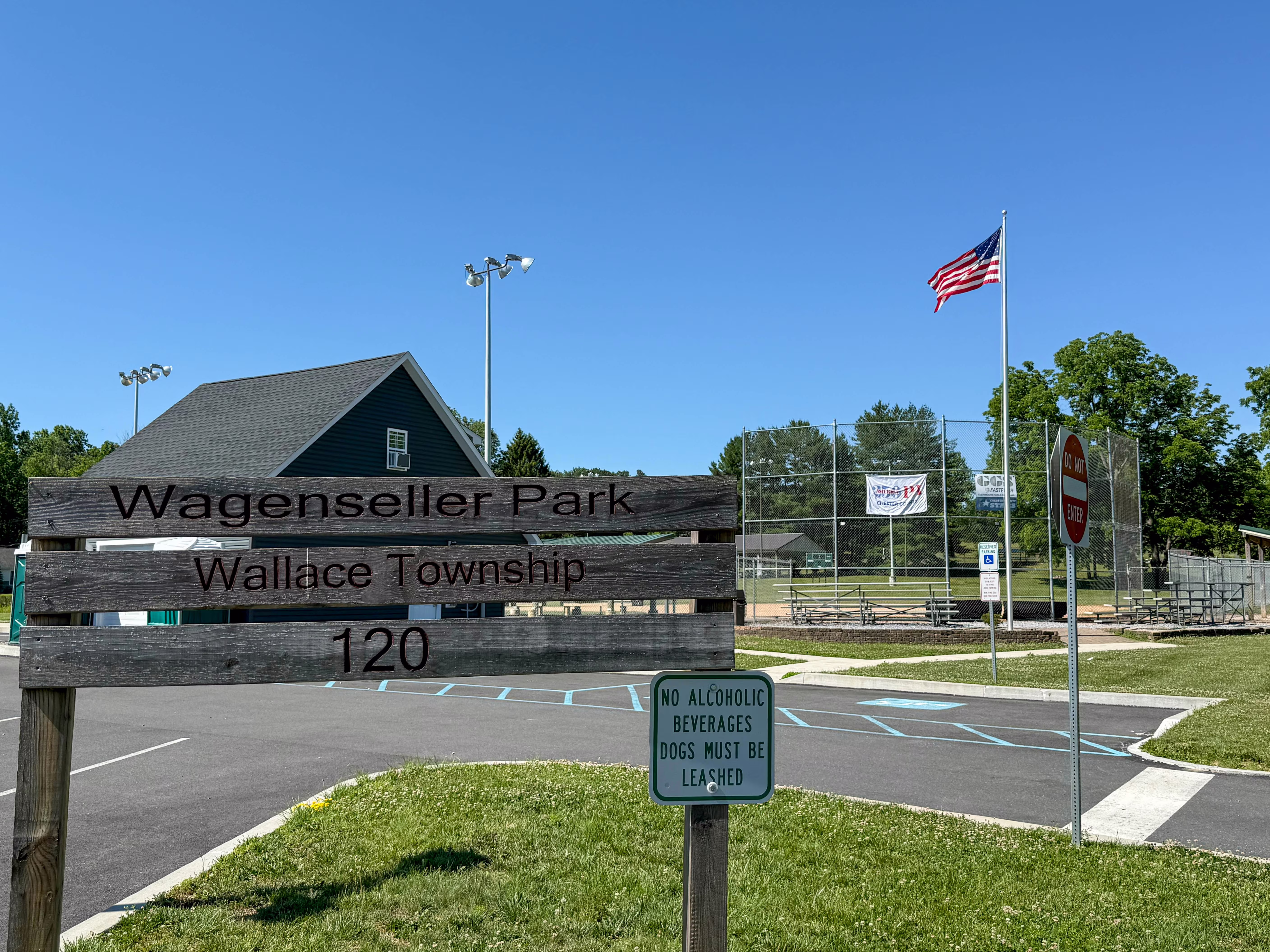 Wagenseller Park at 140 Park Lane in Glenmoore, Pennsylvania serving the local community