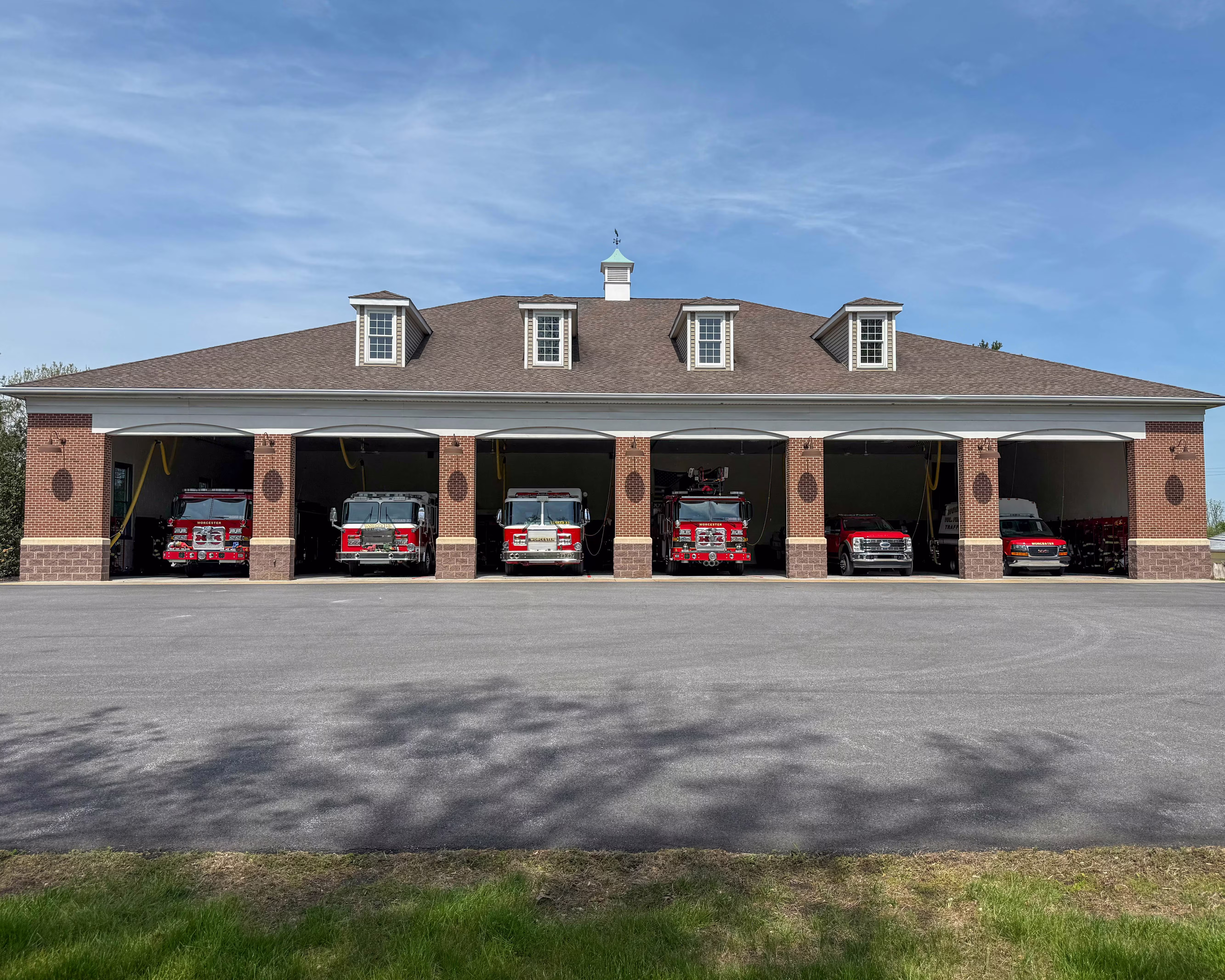 Worcester Volunteer Fire Department at 1721 S Valley Forge Road in Worcester, Pennsylvania serving the local community