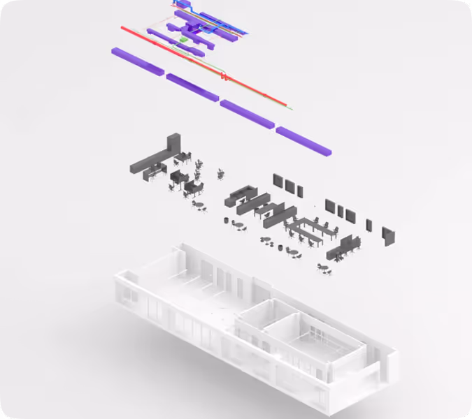 Architektur, komplexe TGA und Industrielle Spaces