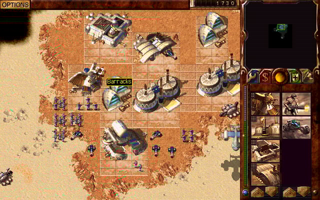 Screenshot of Dune 2000