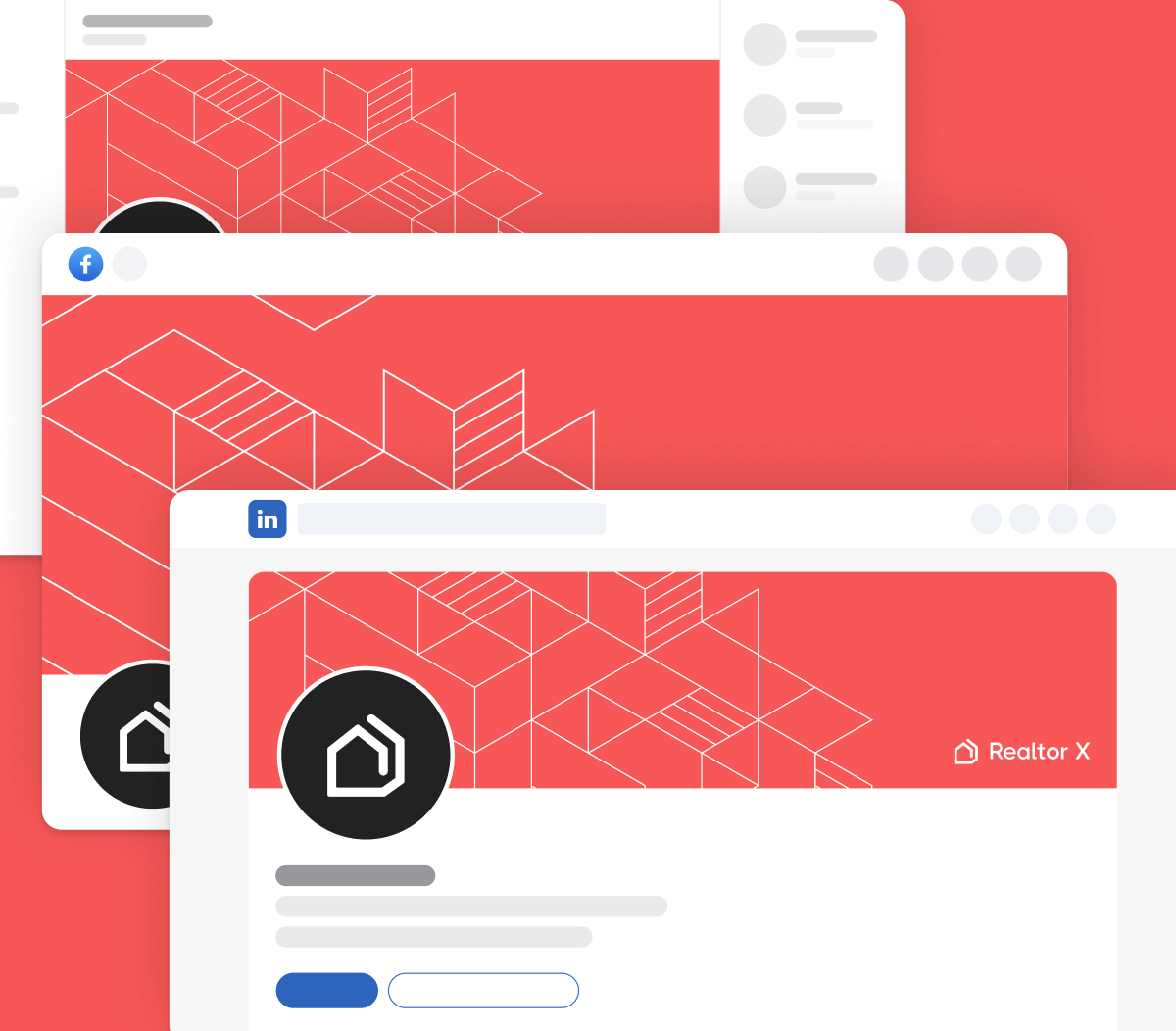 Social Media - Realtor X Webflow Template