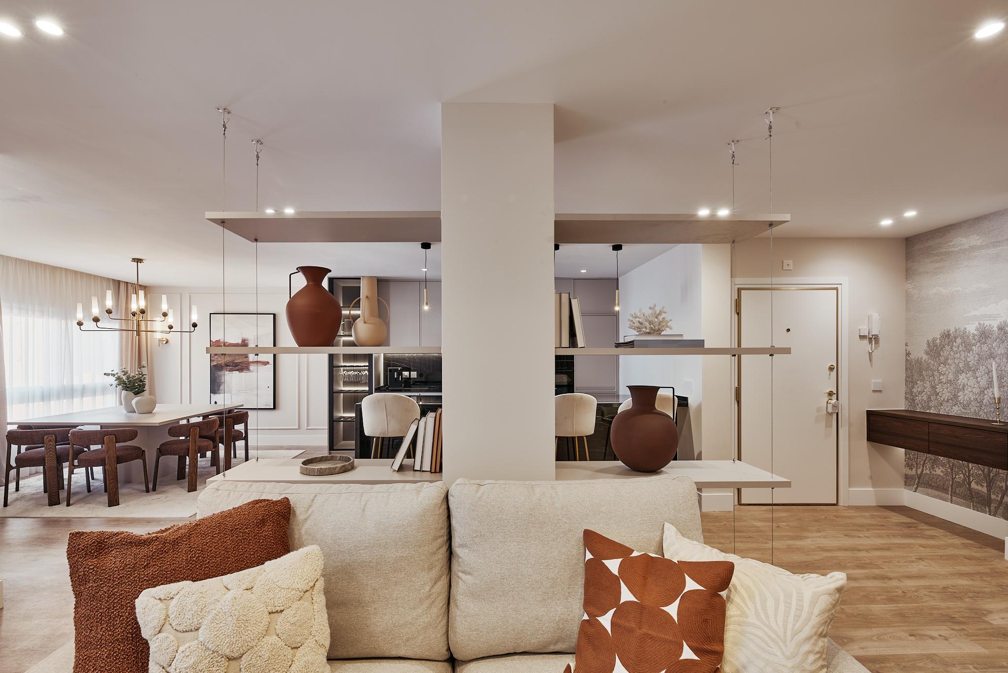 Elegancia y vistas en el Barrio de Salamanca: espectacular piso exterior con terraza