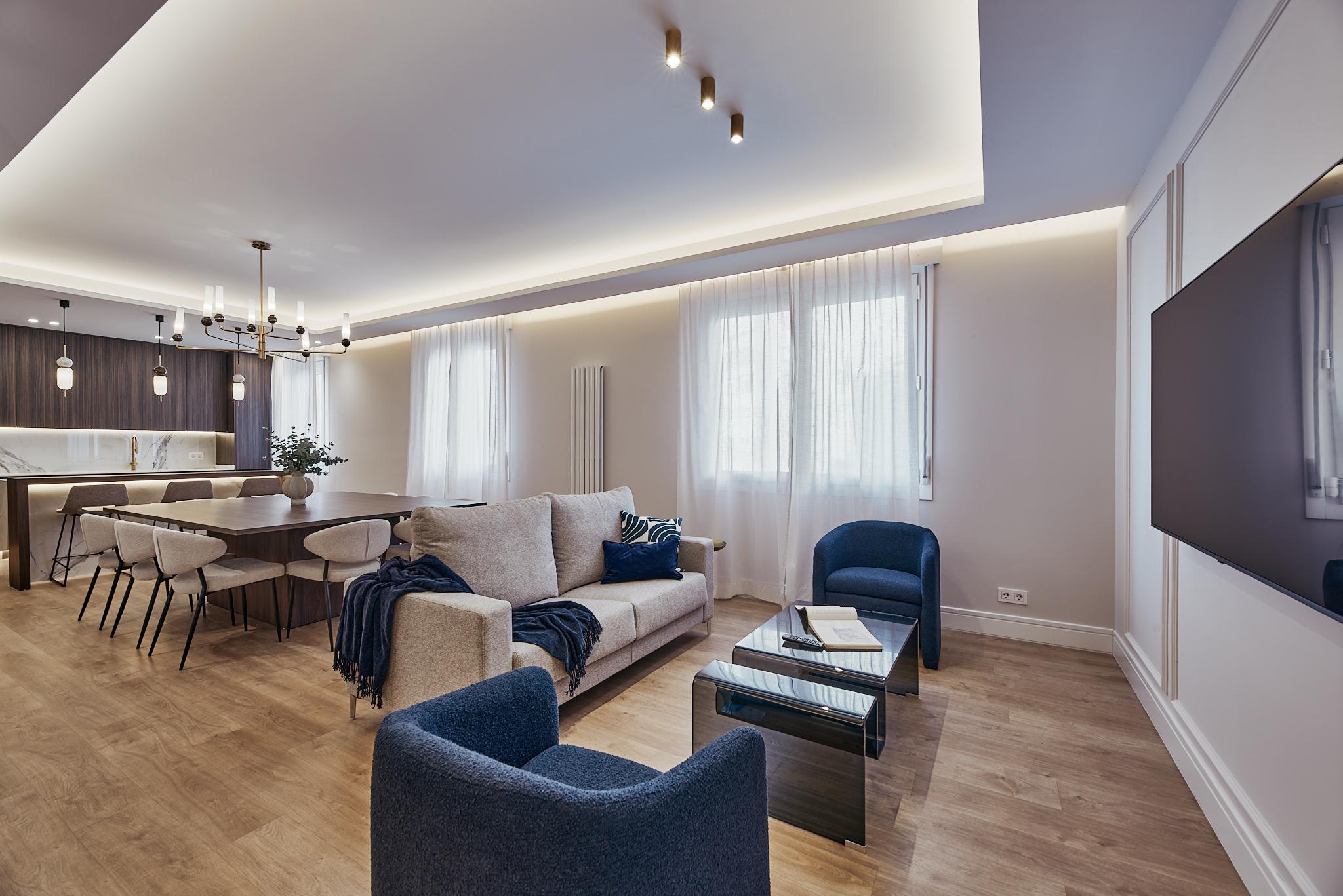 Diseño, equilibrio y confort en el corazón del Barrio de Salamanca