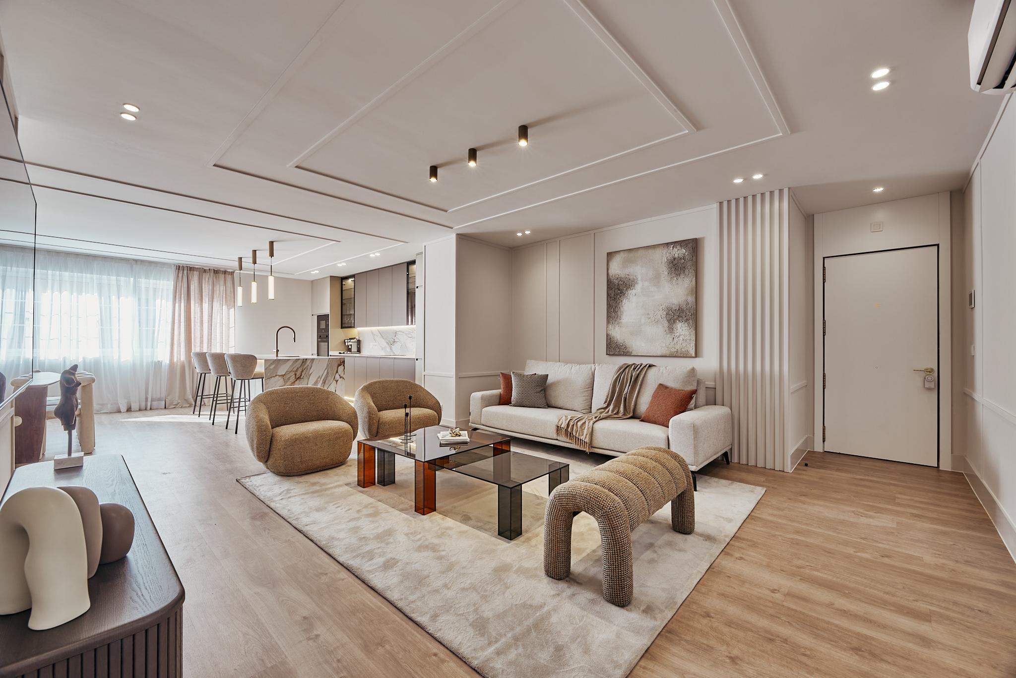 Elegancia atemporal y vistas abiertas en una de las direcciones más codiciadas de Madrid