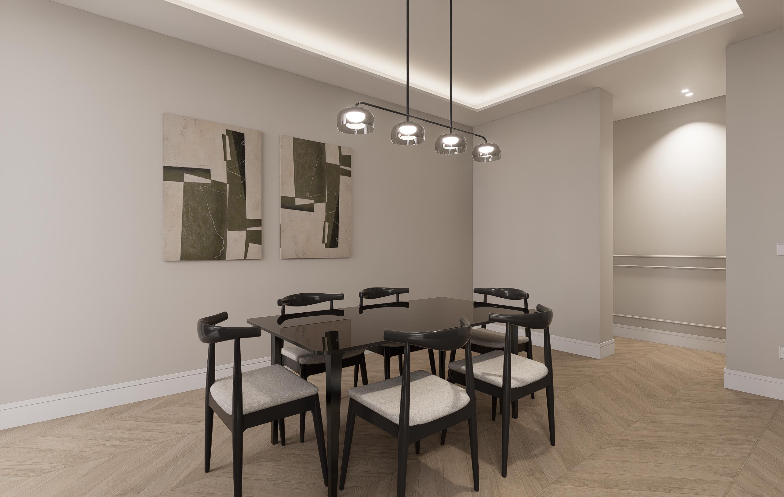 Elegancia contemporánea con terraza en el corazón del barrio de Salamanca