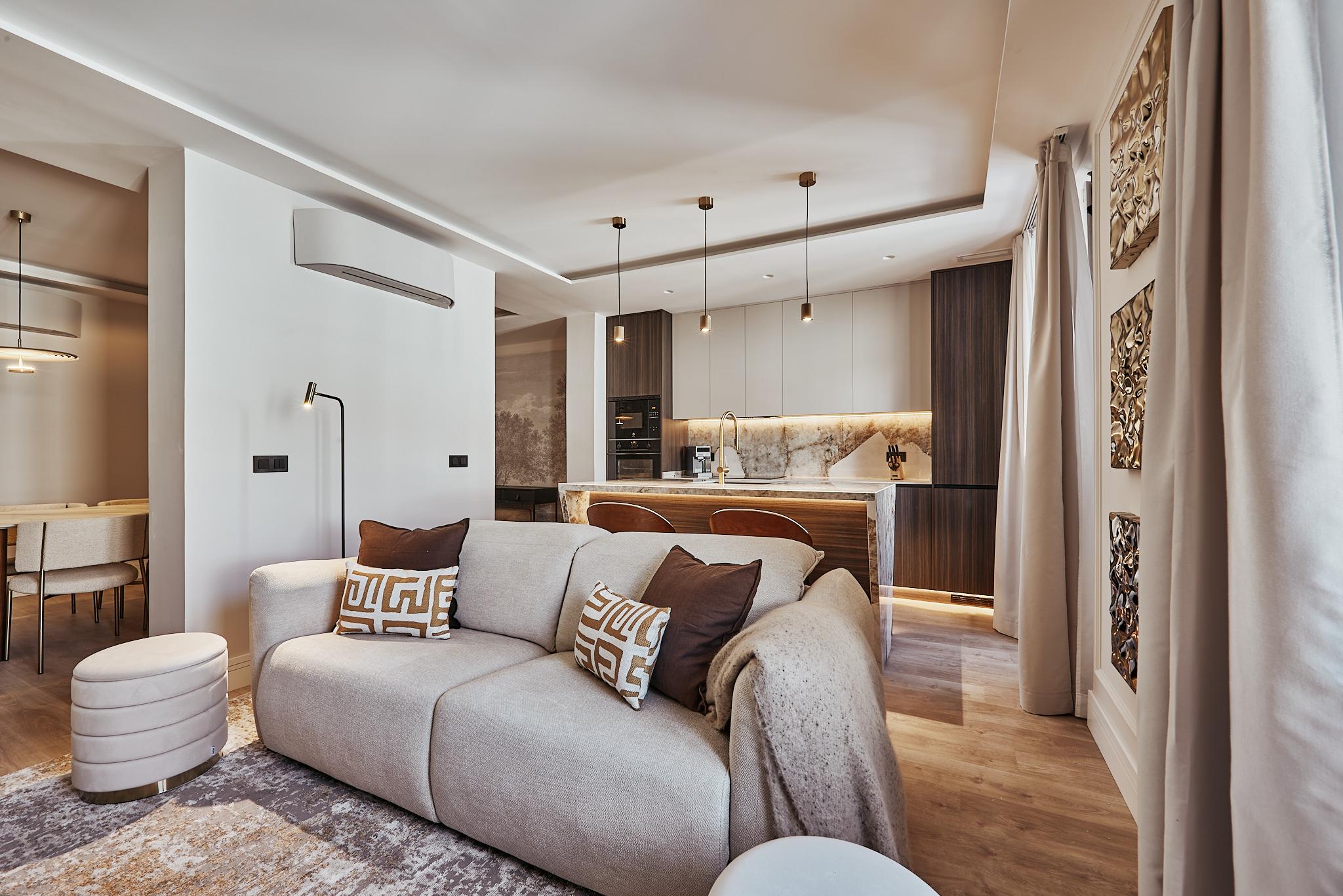 Diseño contemporáneo con alma en el corazón de Malasaña