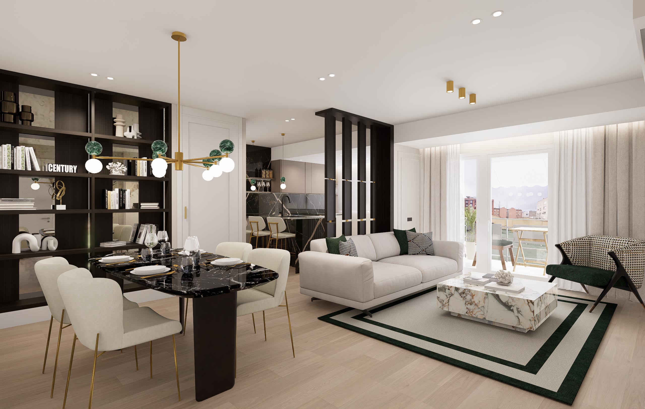 Luz, diseño y terraza en una de las direcciones más cotizadas de Goya