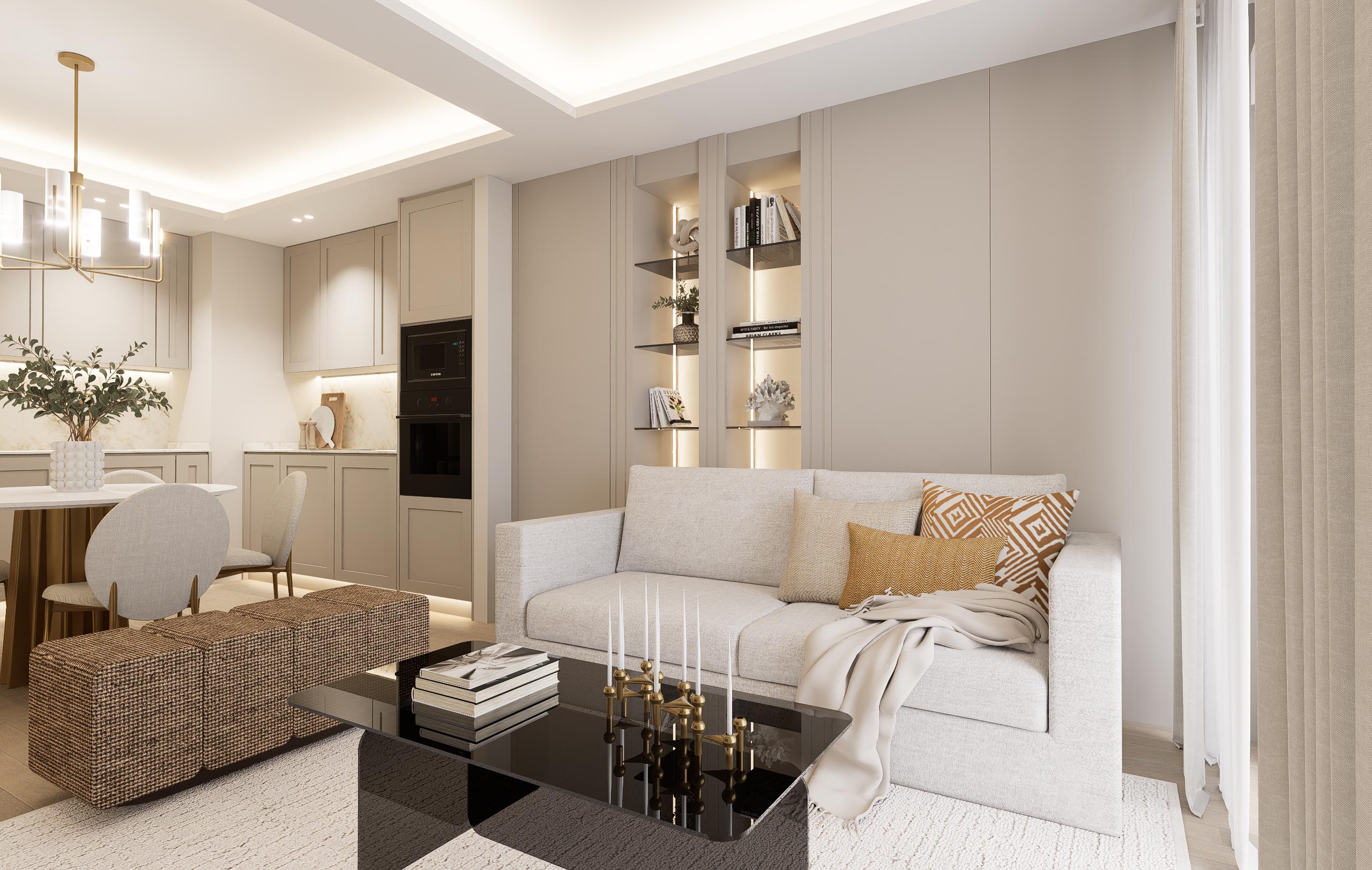 Una vivienda luminosa con terraza en una de las calles más deseadas de Lista