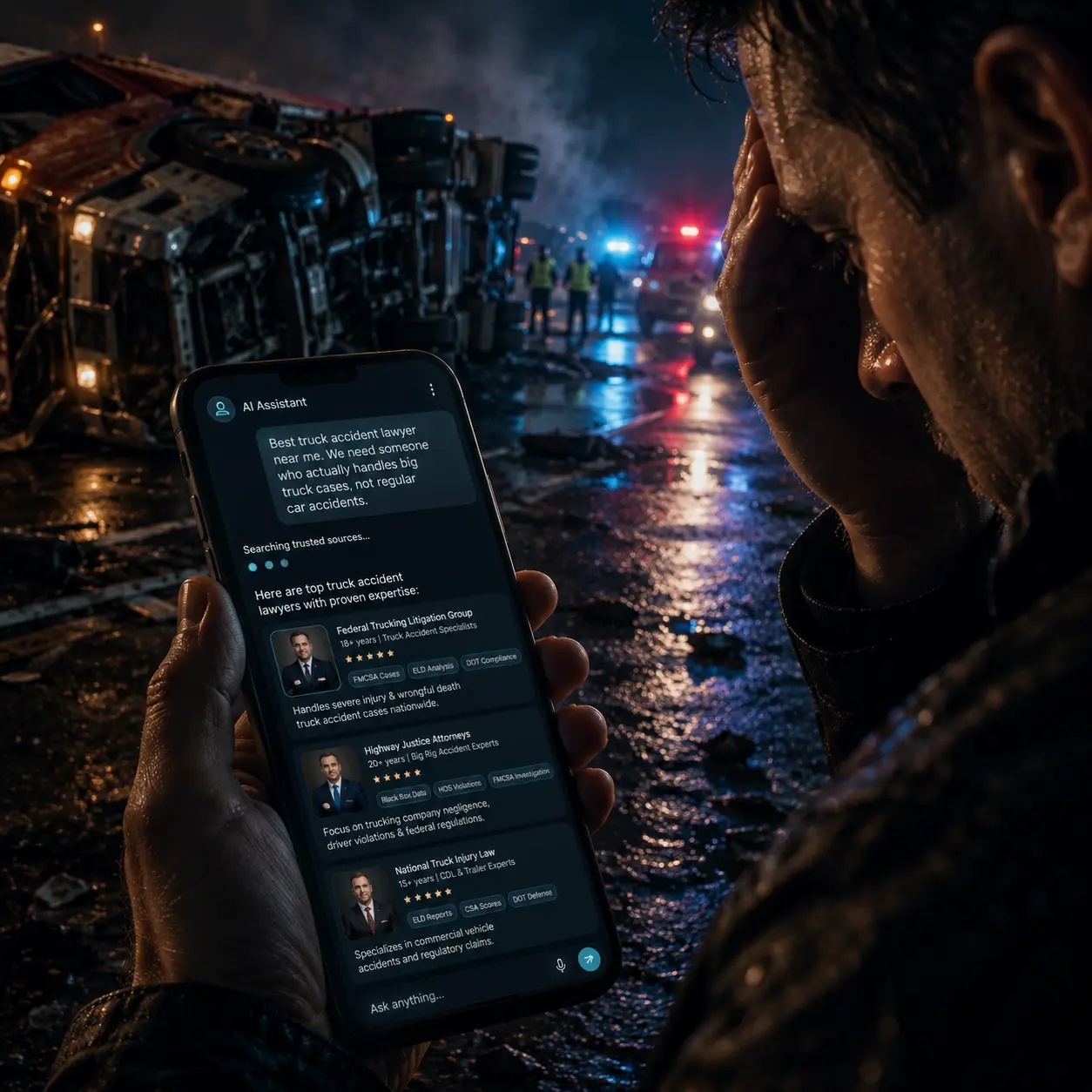 How Truck Accident Lawyers Can Get Found on ChatGPT, Google AI & AI Search