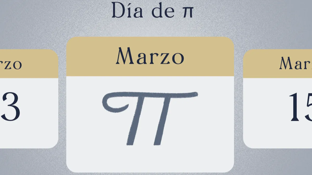 ¡Hoy es π!