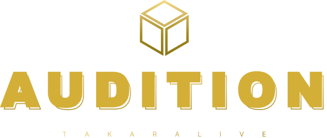 Text that says Contact along with Takara Live Production Logo and Takara Live name text