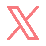 Stylized red X logo with intersecting diagonal lines.