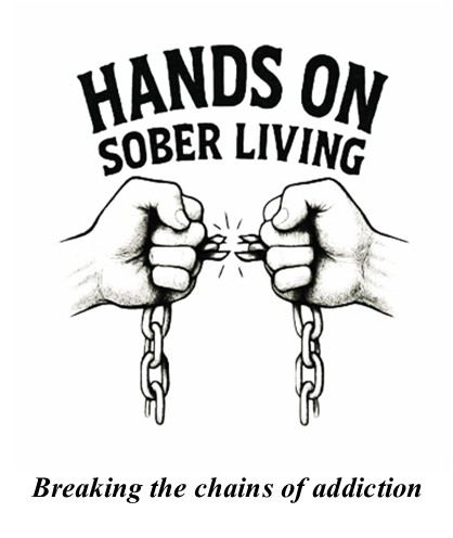 hands on sober living logo