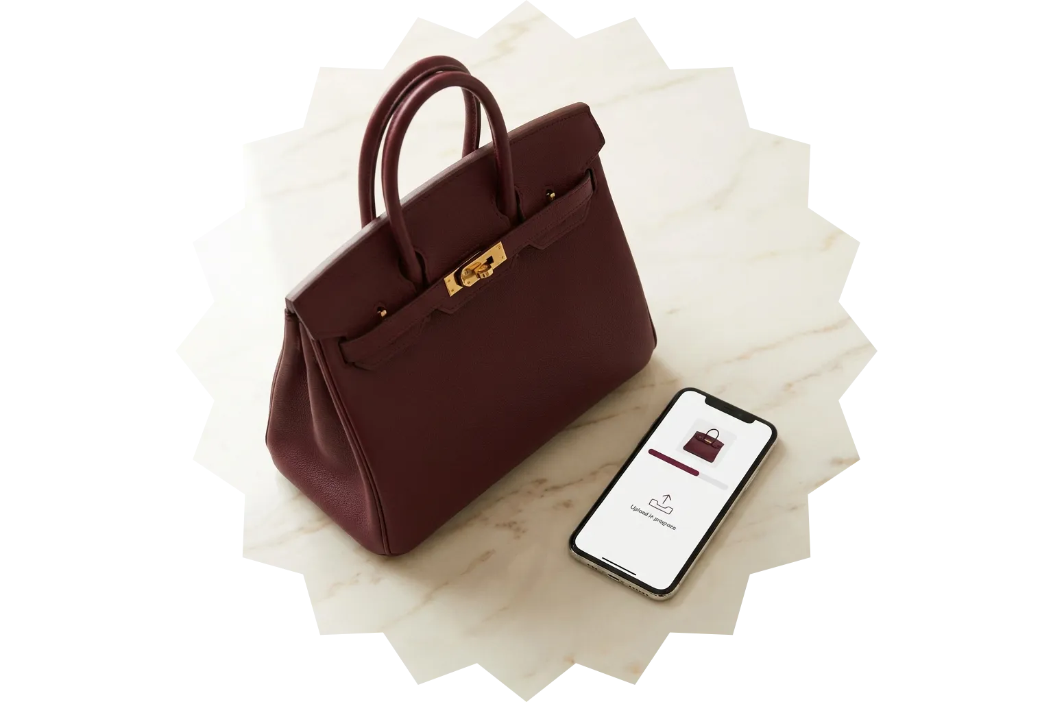 Étape 1 : Envoyez vos photos depuis notre plateforme