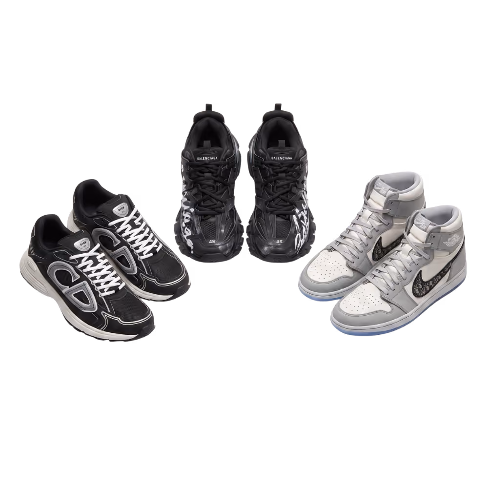 Sneakers de luxe authentifiées