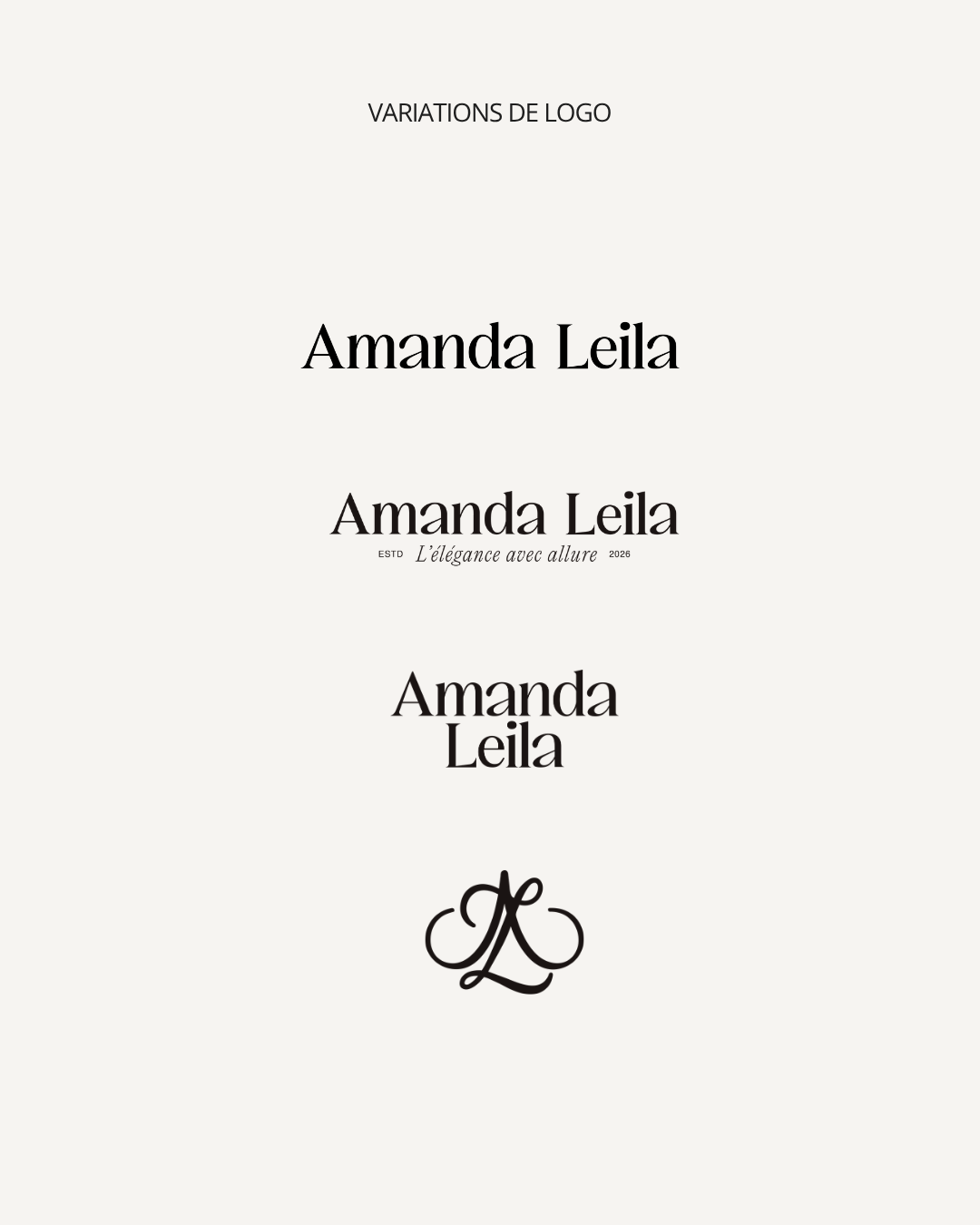 Détail de l'univers Amanda Leila