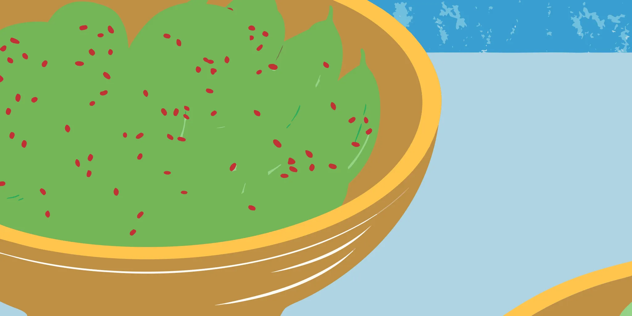 Restaurant-style spicy edamame in a bowl, topped with red chili flakes.