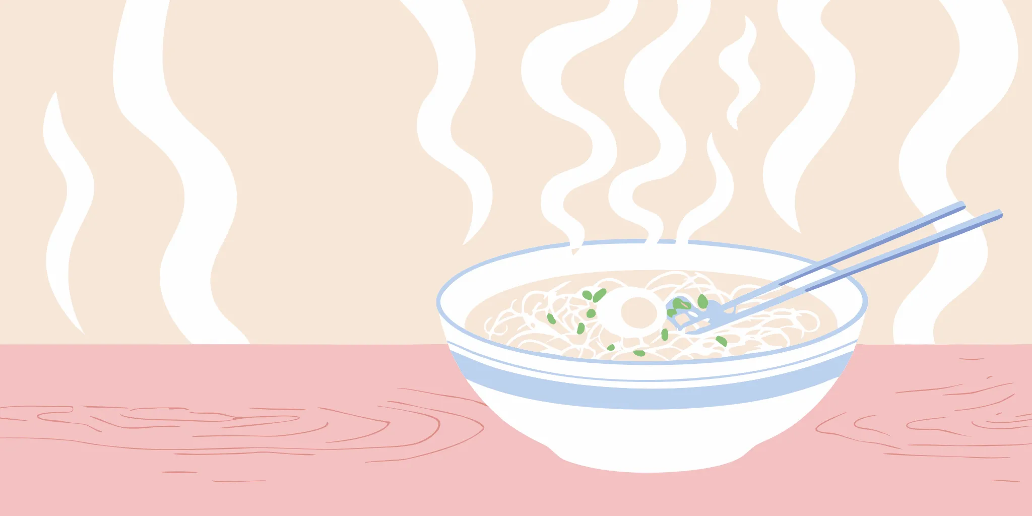 A bowl of ramen with noodles, a key source of carbohydrates.