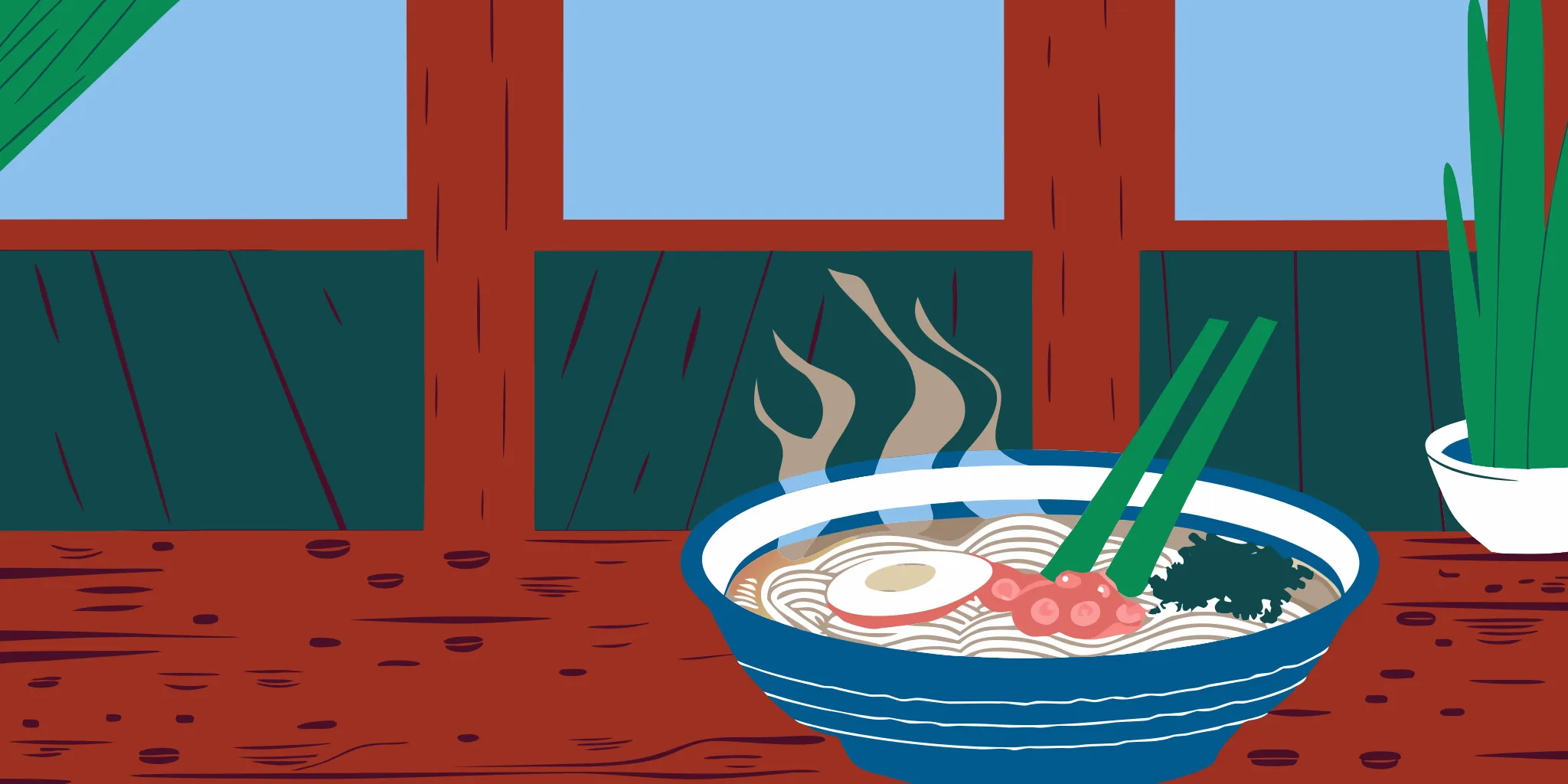 A perfect bowl of ramen from one of the good ramen places worth a plane ticket.