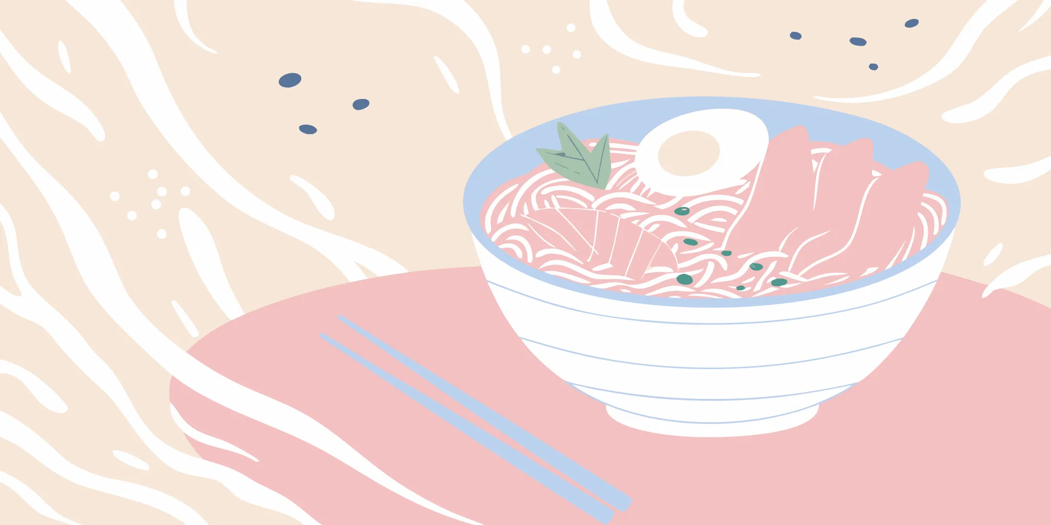Bowl of ramen with pork and egg, a look into ramen noodle nutrition information.