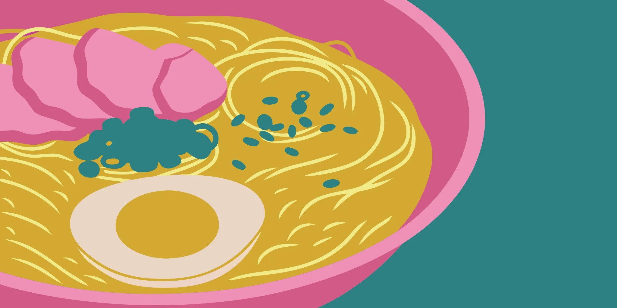 A creamy bowl of shio tonkotsu ramen with chashu pork, a soft-boiled egg, and scallions.