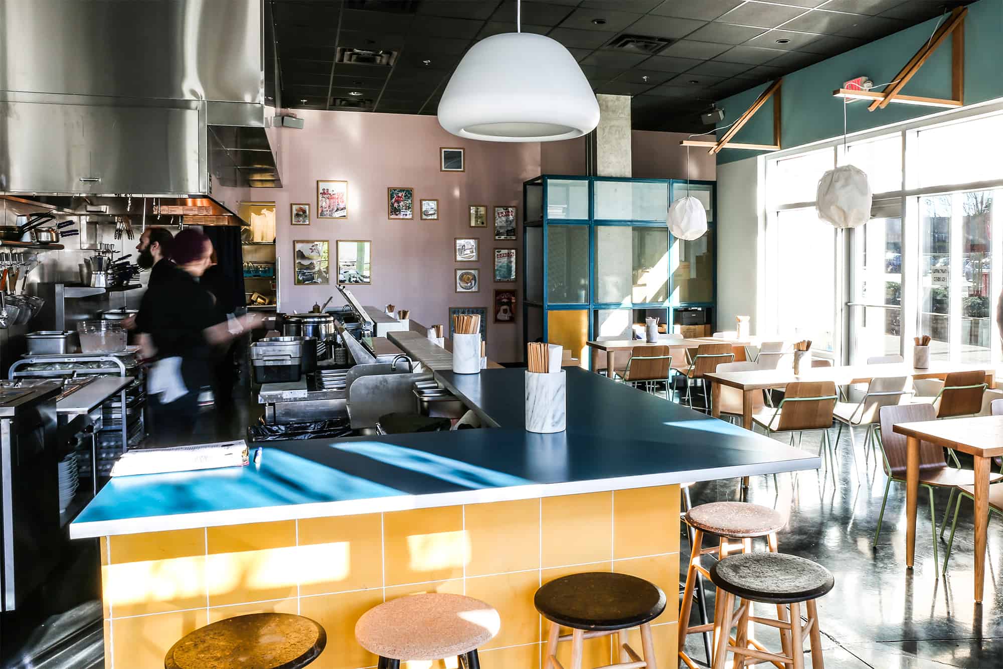 Otaku Ramen open kitchen