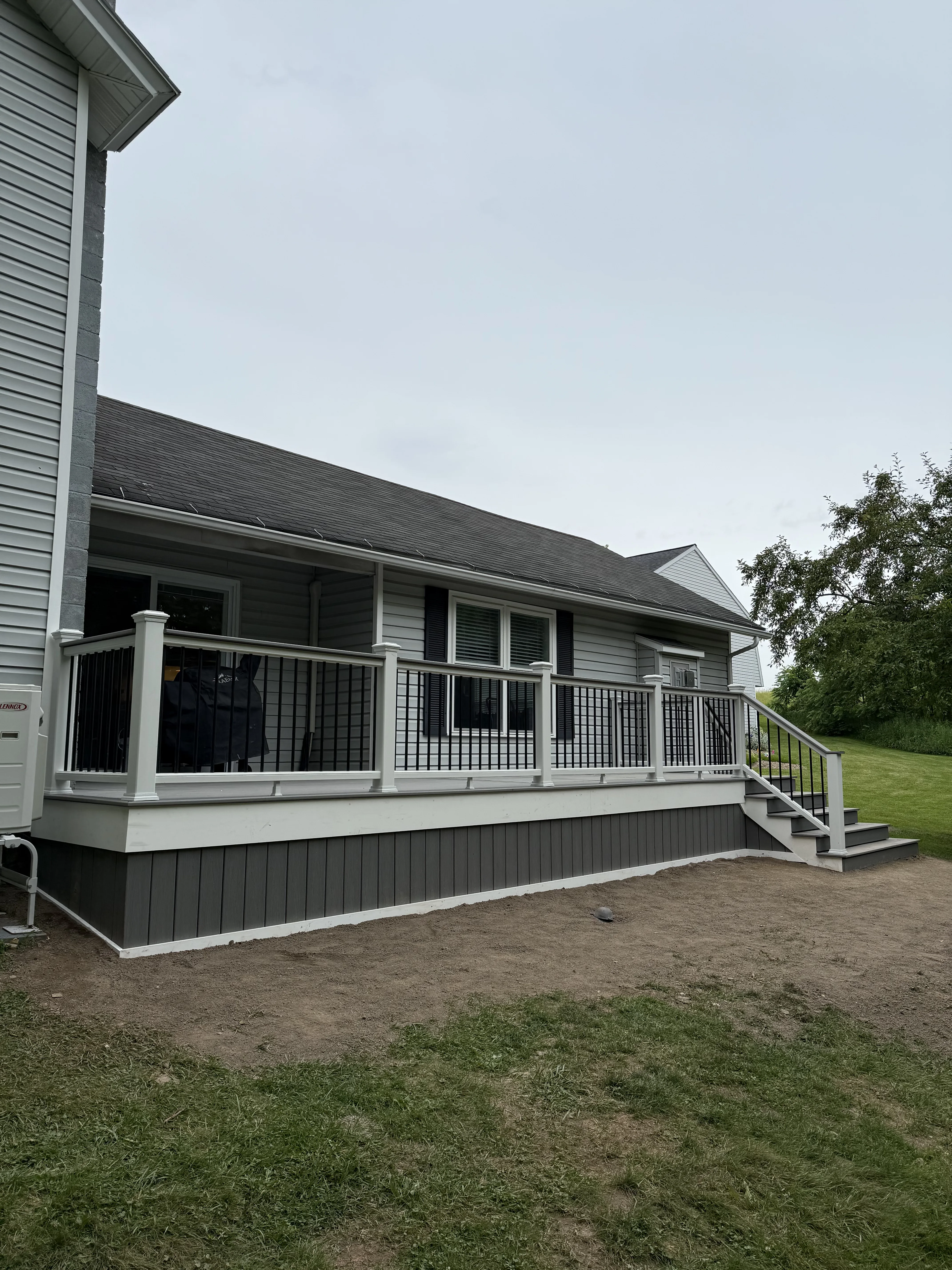 Chittenango, NY Corner Deck Build - Image 04