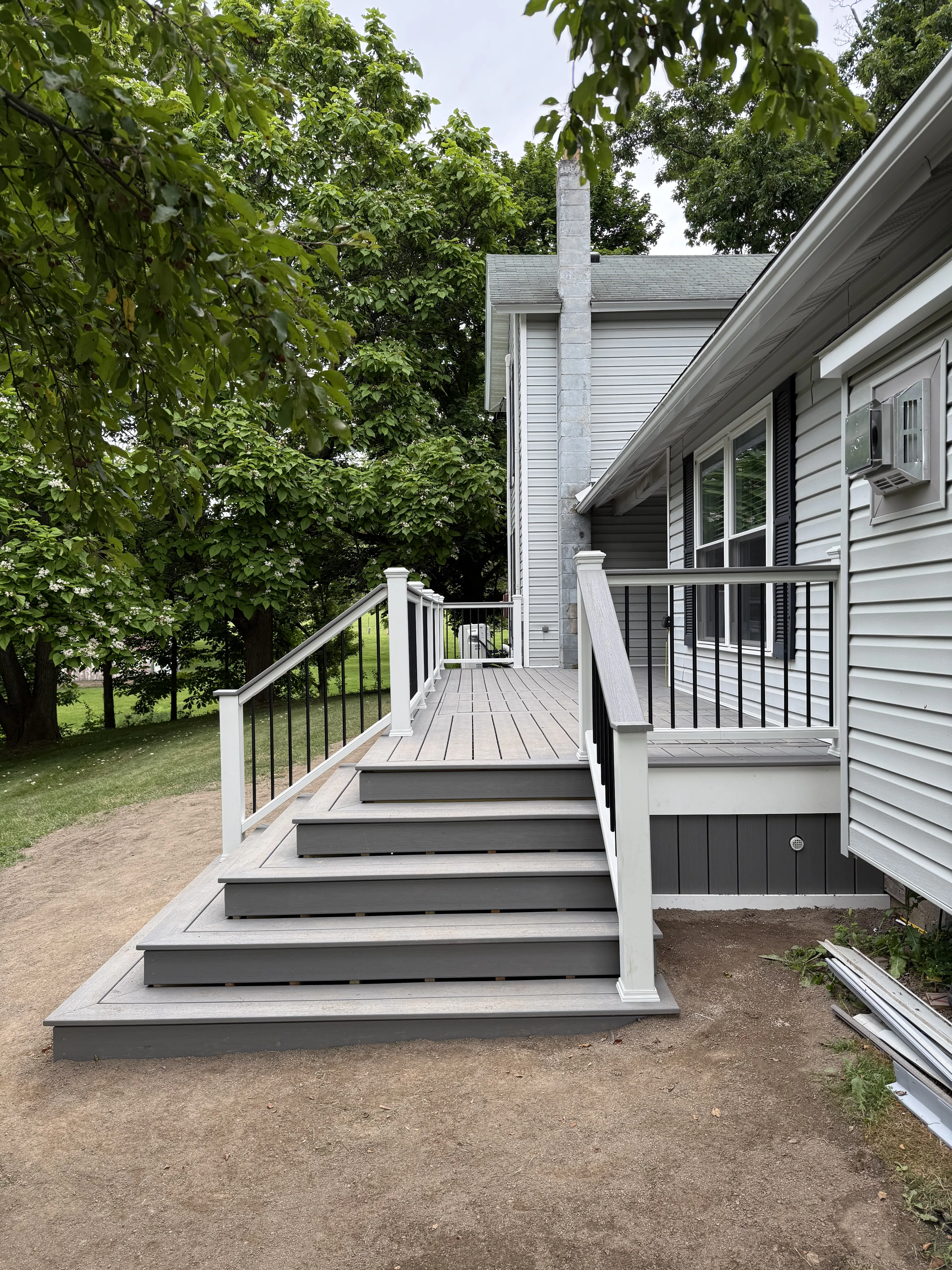 Chittenango, NY Corner Deck Build - Image 10