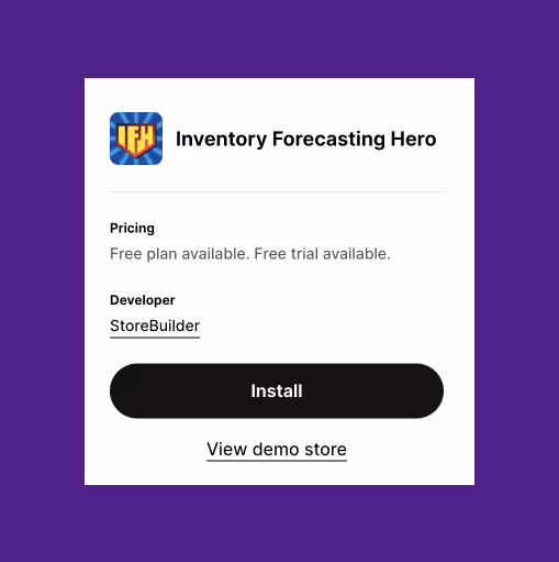 inventory forecasting hero