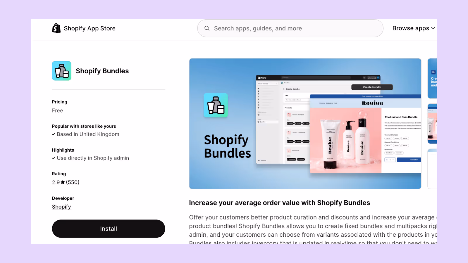 shopify bundles