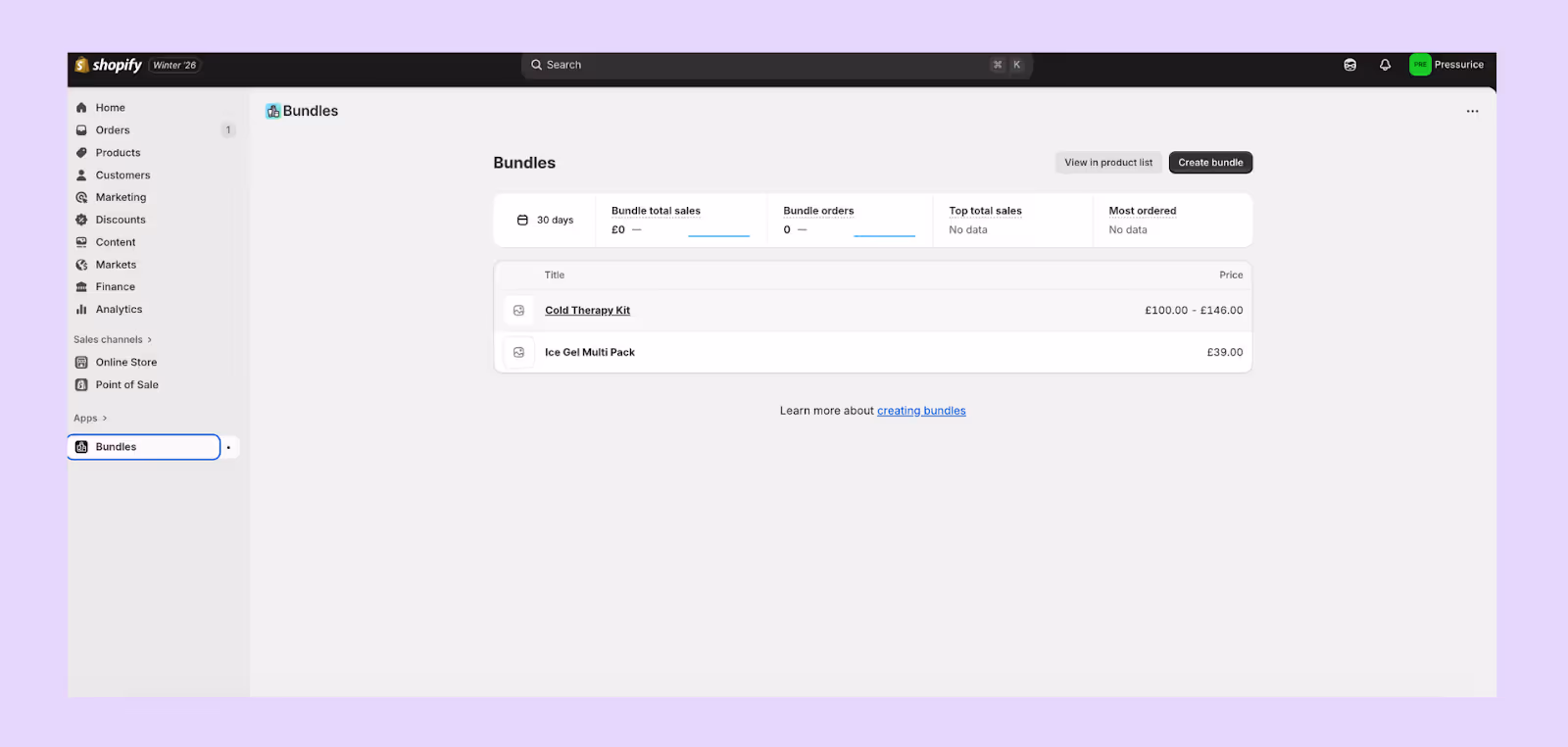 how to edit an existing bundles