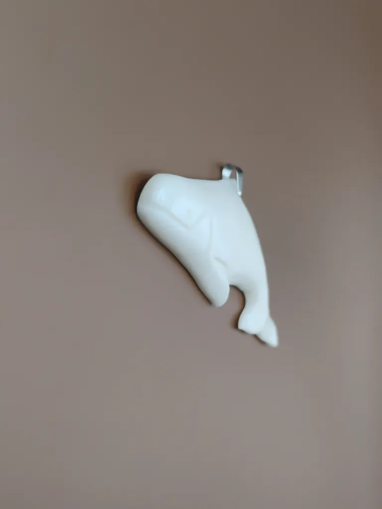 Pendentif os orque vue gauche