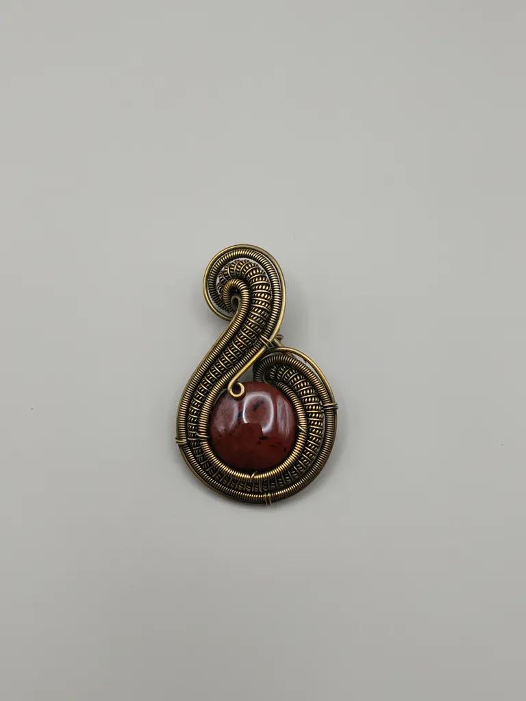 Pendentif Aztèque -Oeil de Citlalicue 6-